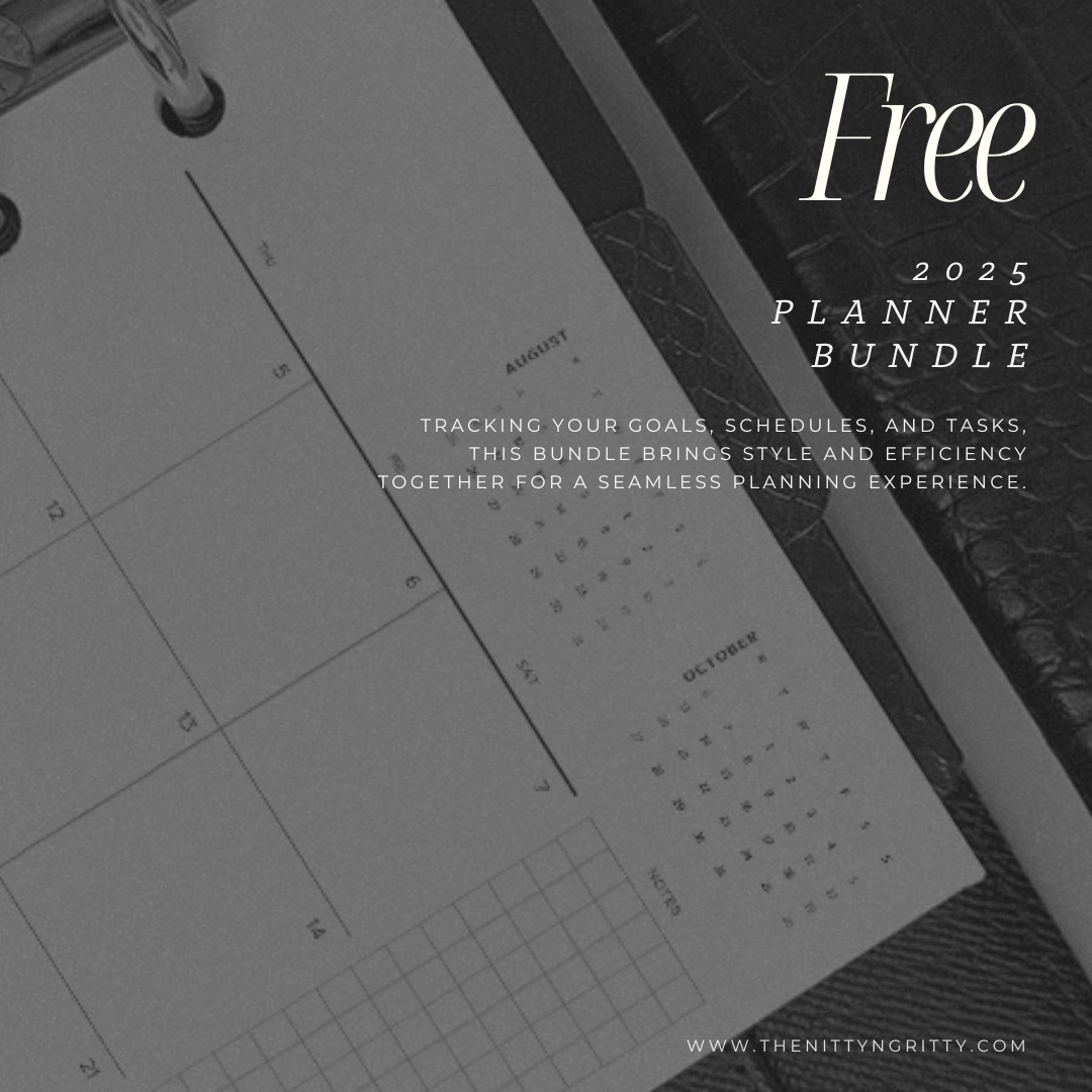Creative - Freebie alert! The 2025 Ultimate Planner Bundle is here ...