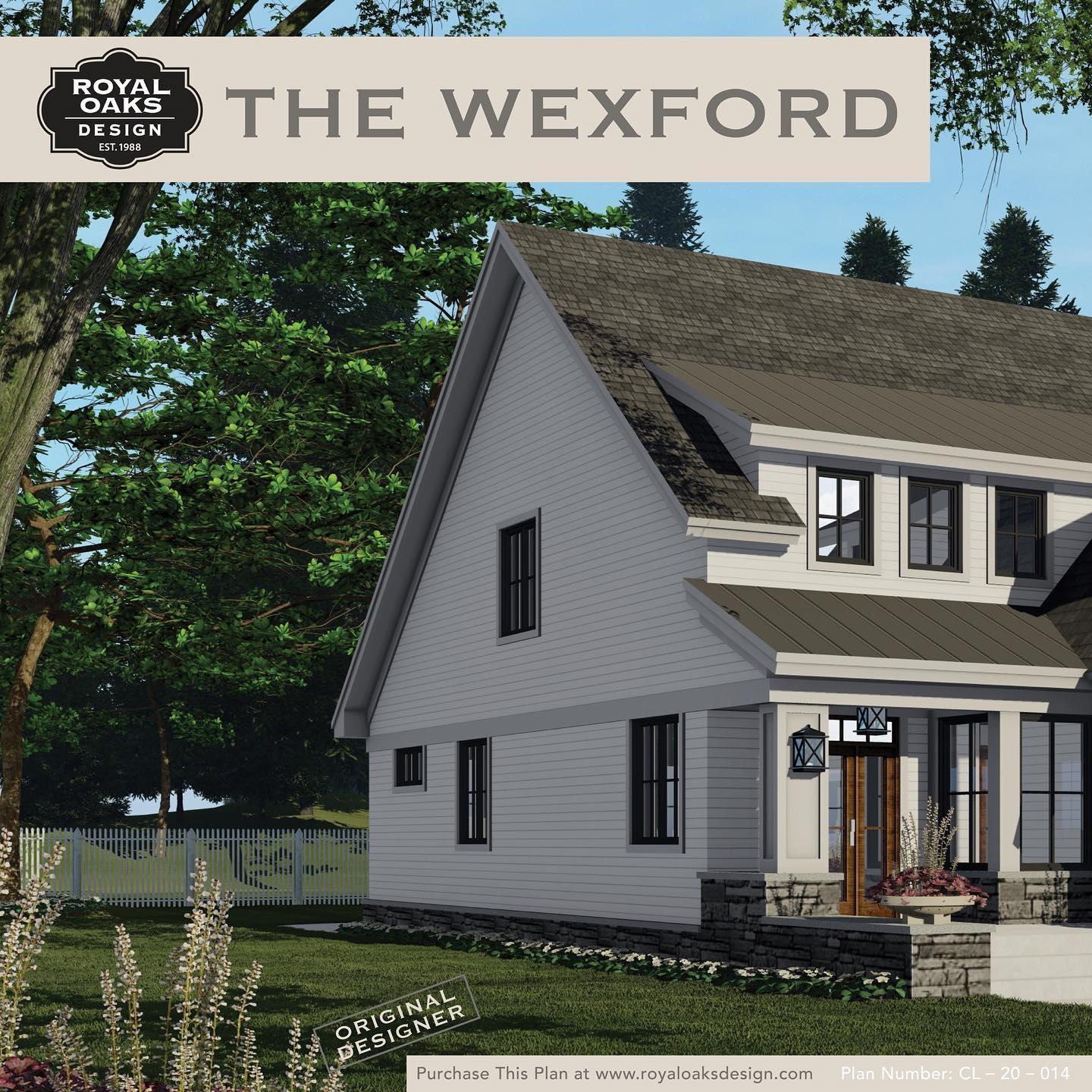 Meet the Wexford🏡 ⠀⠀⠀⠀⠀⠀⠀⠀⠀ This... - Royal Oaks Design, Inc.