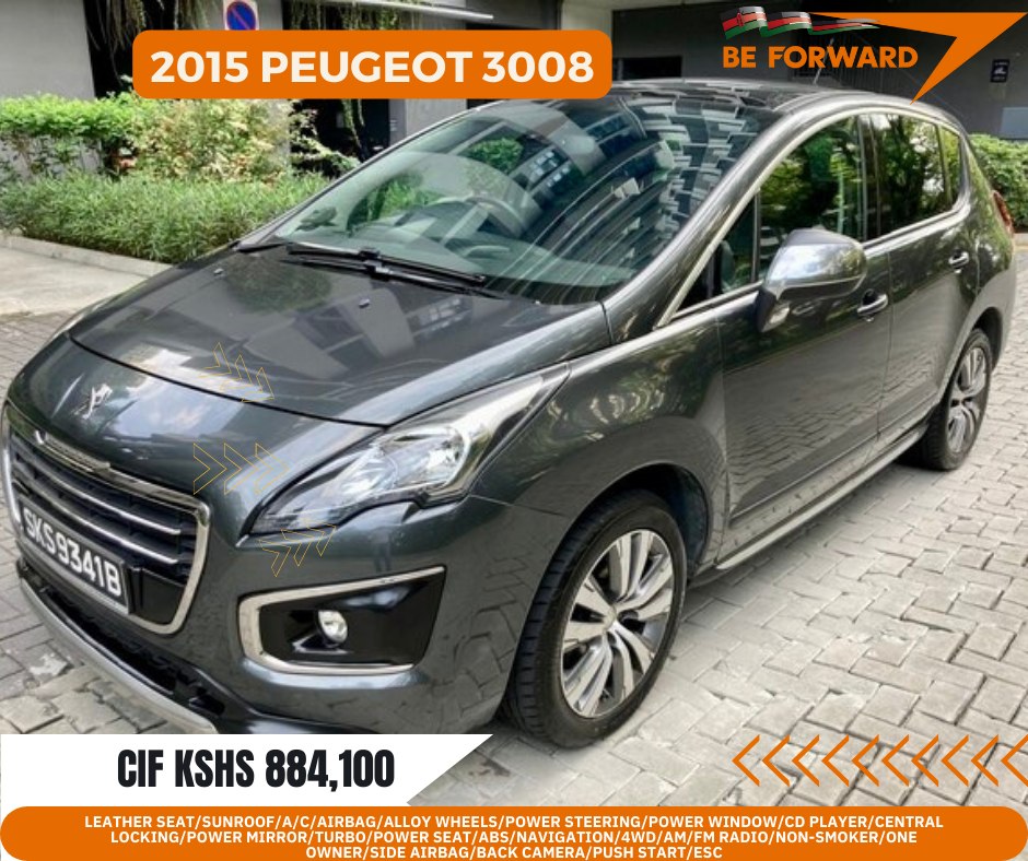 Import This 2015 Peugeot 3008 Only Ksh Be Forward Kenya Facebook
