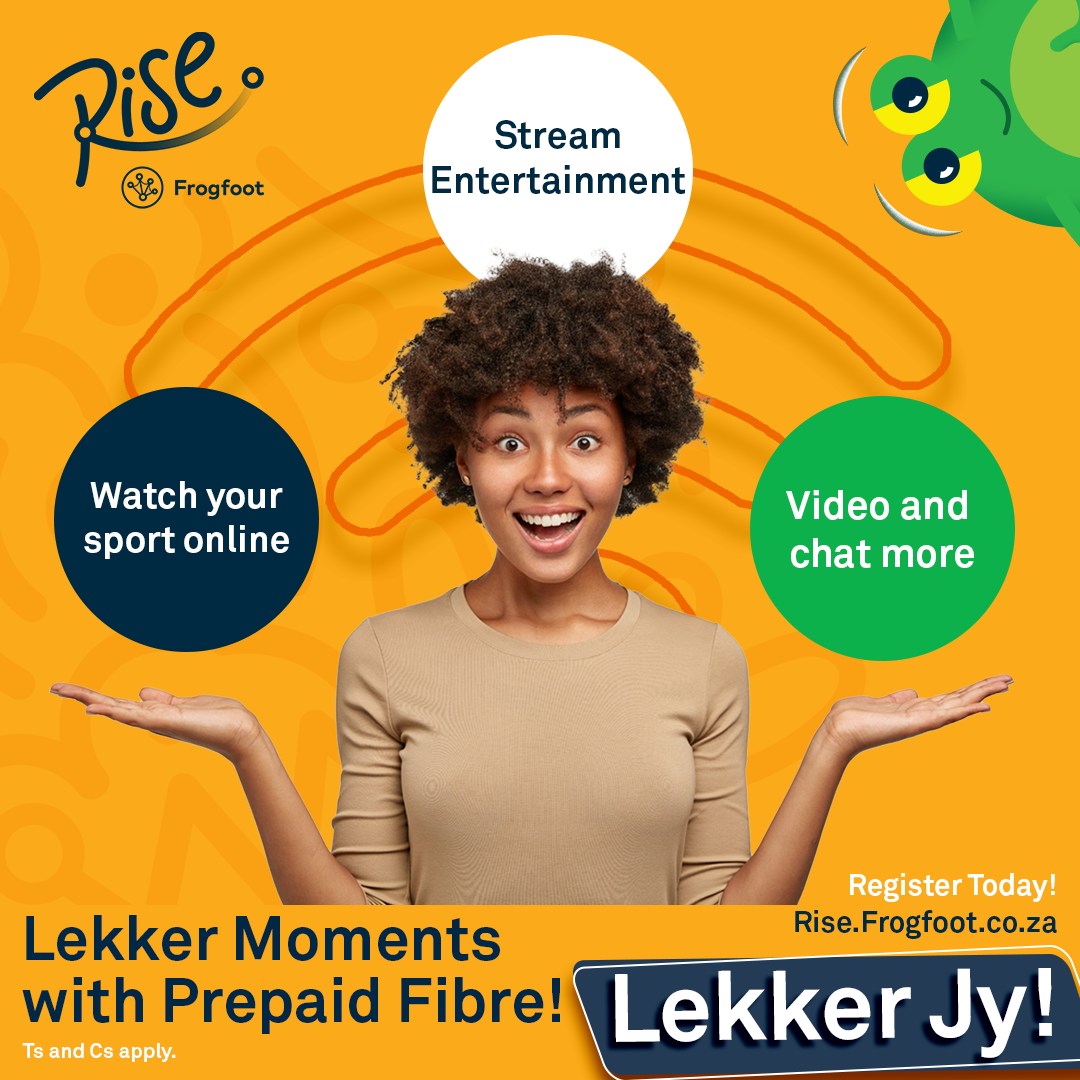 Frogfoot Rise - 🎉 Lekker Moments with Prepaid Fibre! 🎉... | Facebook