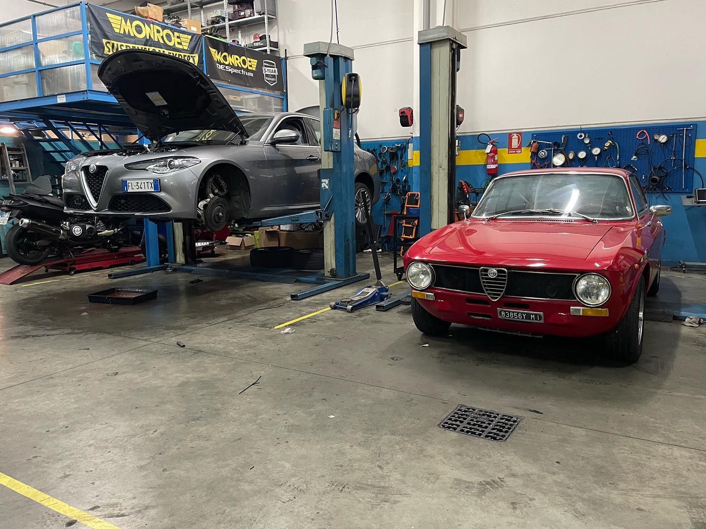 Morello Racing - La vecchia e la nuova generazione #giulia...