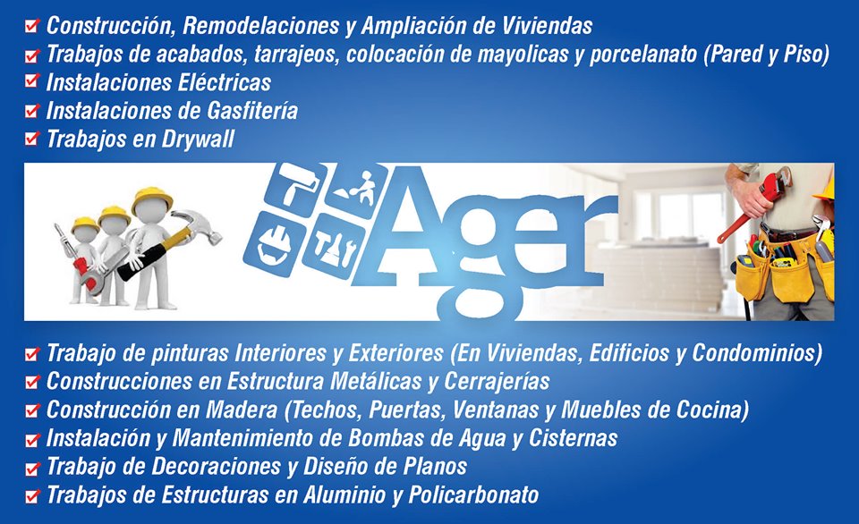 AGER Constructora & Servicios Generales SAC | Lima
