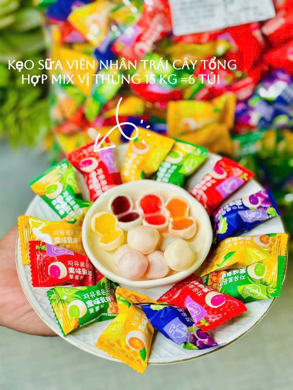 Sẵn hơn 100 mã bánh kẹo