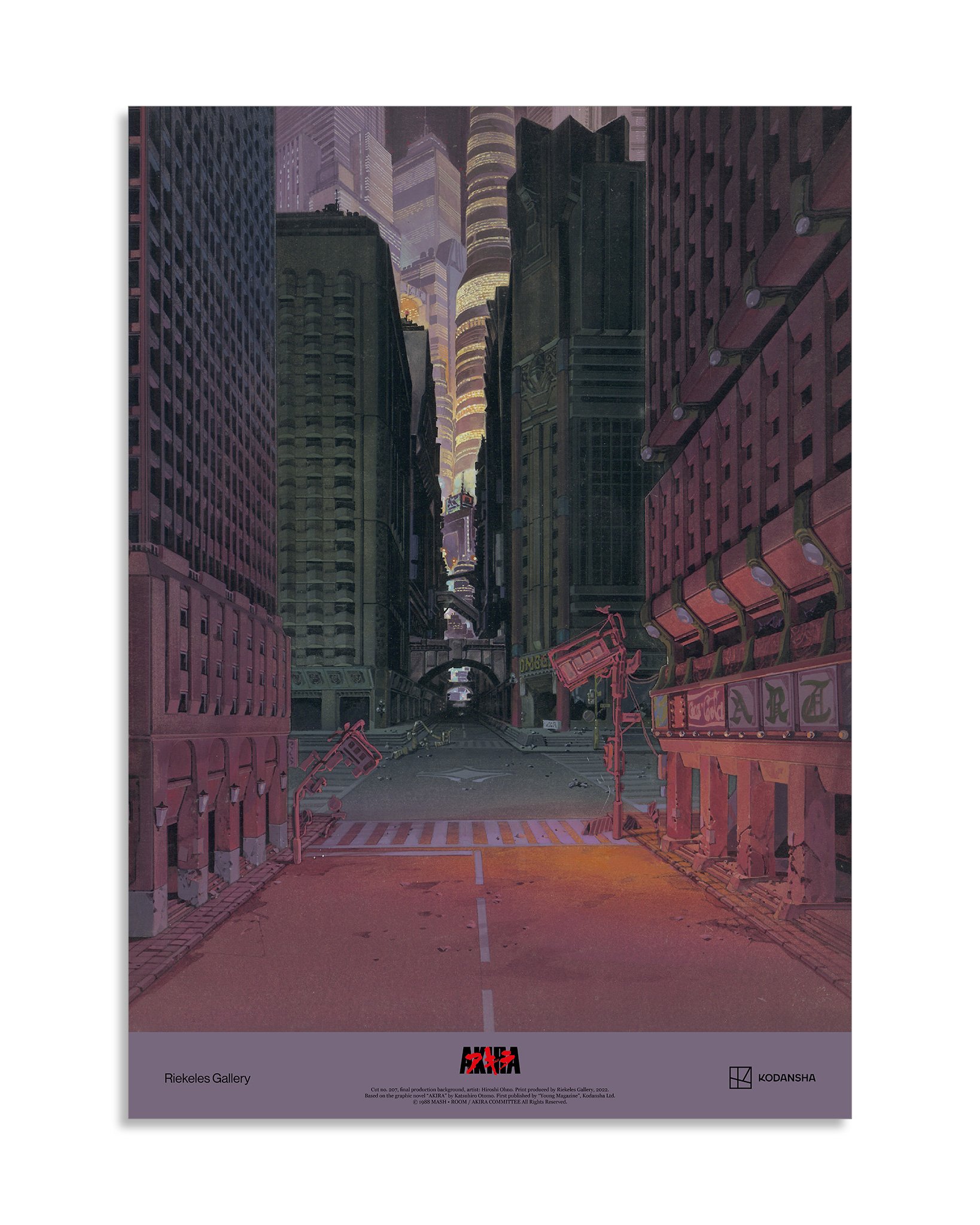Nana-Nana x Akira Art of Wall: A collaborative collection