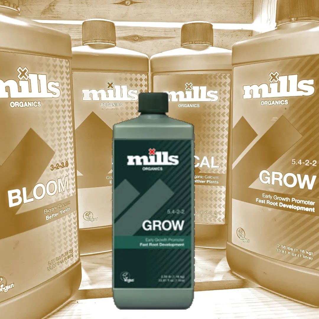 GroWorks - Mills Organic Grow Grow is an organic, nitrogen-rich formula ...