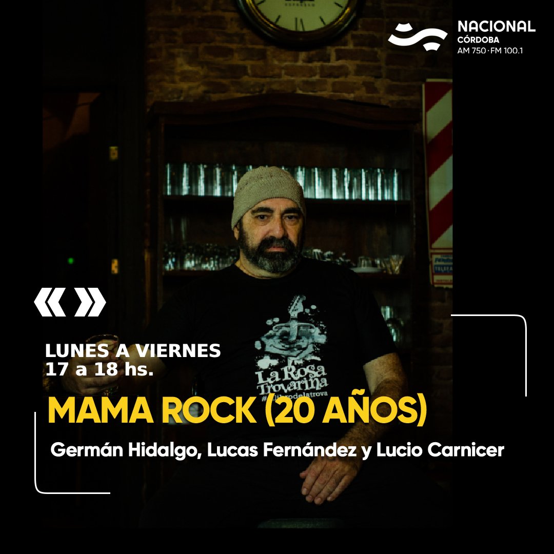 MAMA ROCK Radio Nacional Córdoba - Hola amig@s!!! Seguimos transitando ...