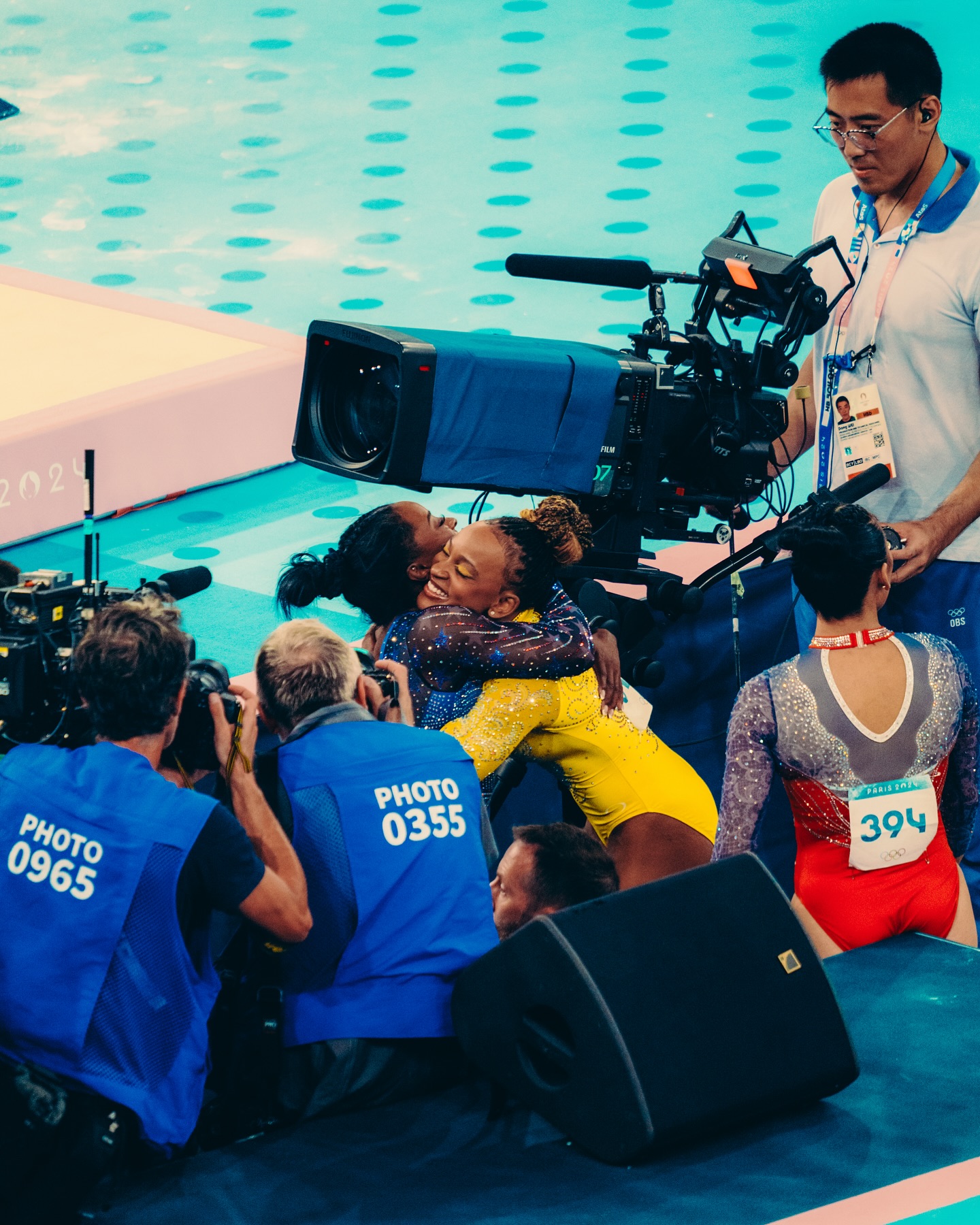Paris 2024 - Good rivals, better friends 🤜🤛 Watch as the...
