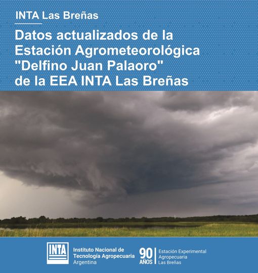 INTA Las Breñas - EEA Las Breñas | 𝐝𝐚𝐭𝐨𝐬 𝐝𝐞𝐥 𝐭𝐢𝐞𝐦𝐩𝐨☔️🌧👏... | Facebook