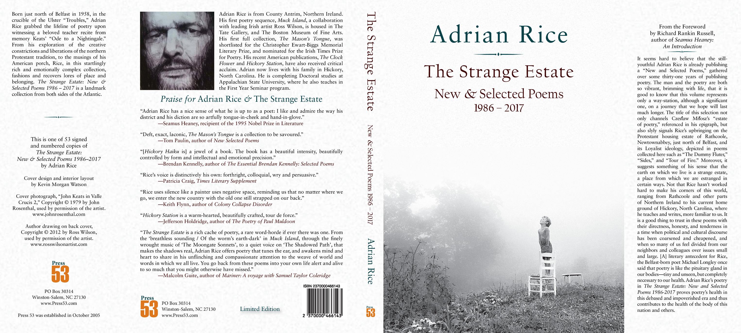Adrian Rice Poetry Books from Press 53