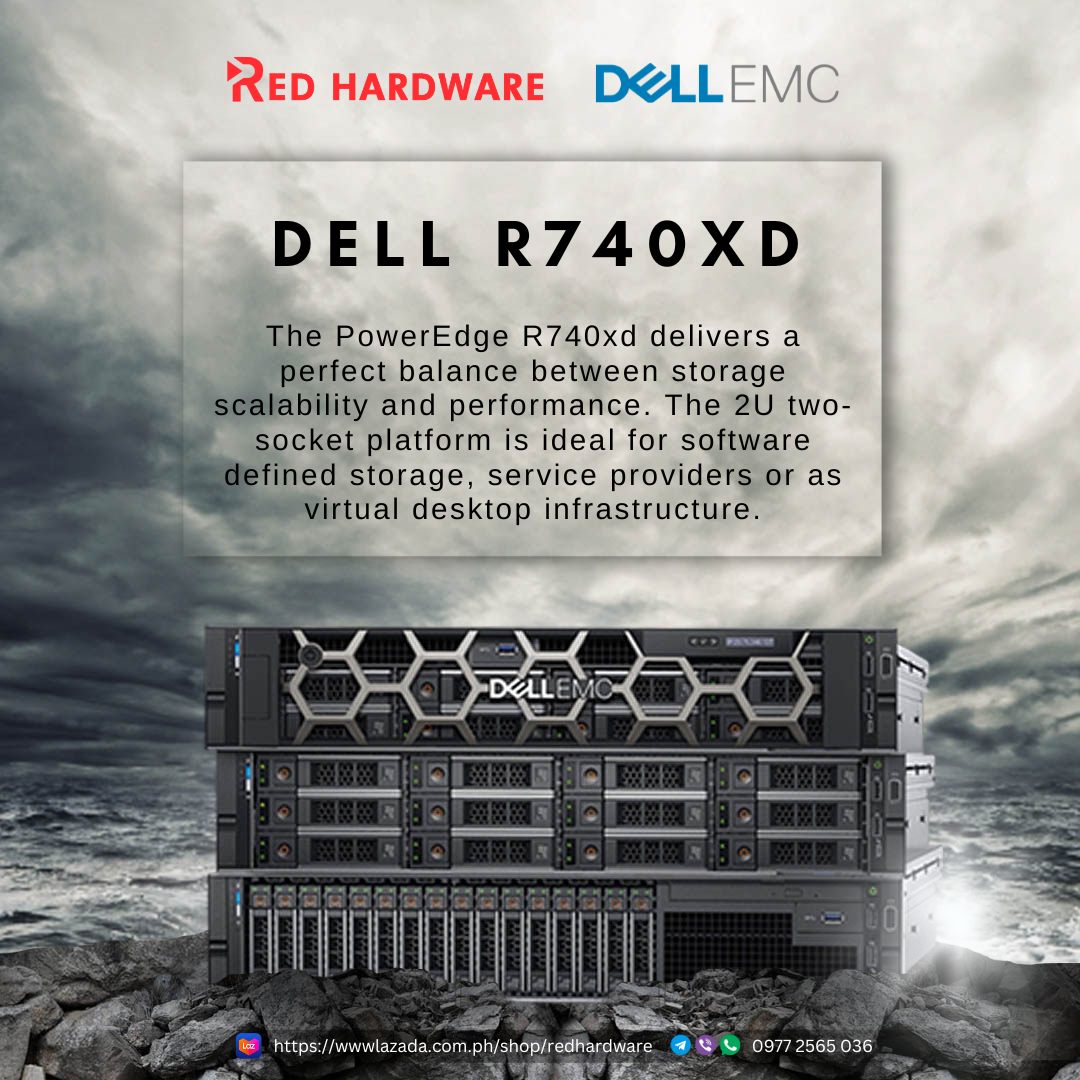 RED Hardware - The PowerEdge R740xd delivers a perfect... | Facebook