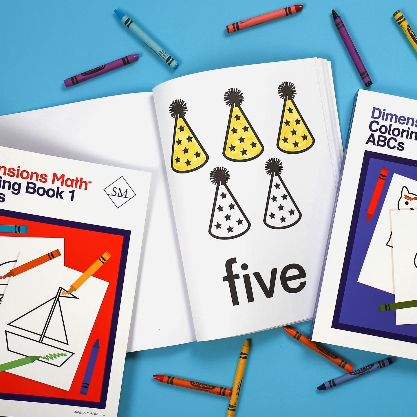 DIMENSIONS COLORING BOOKS 🖍️ //... - Singapore Math Inc