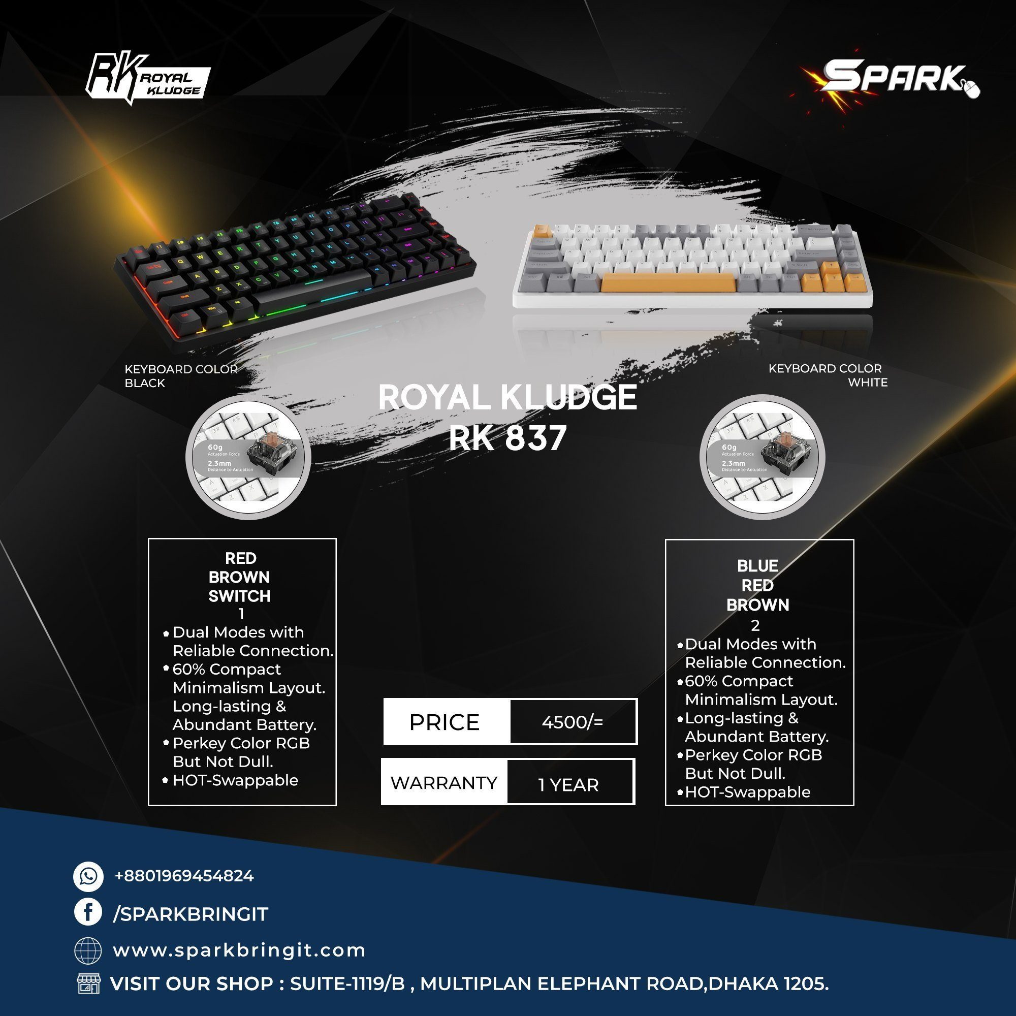 ‼ Mechanical Keyboards READY STOCK ‼... - Spark Technology | Facebook