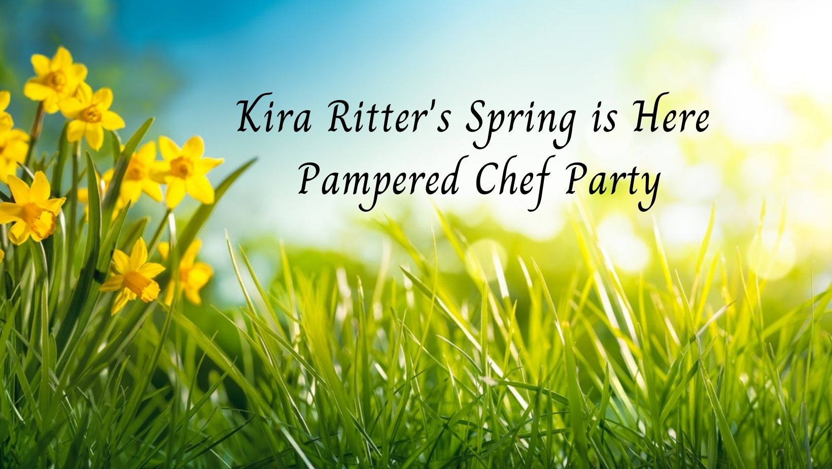 Kira Ritter's Spring is Here Pampered Chef Party | Facebook