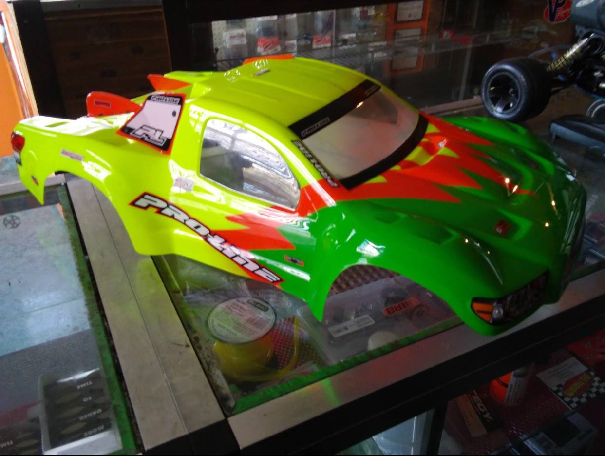 Droopy jr. rc paint