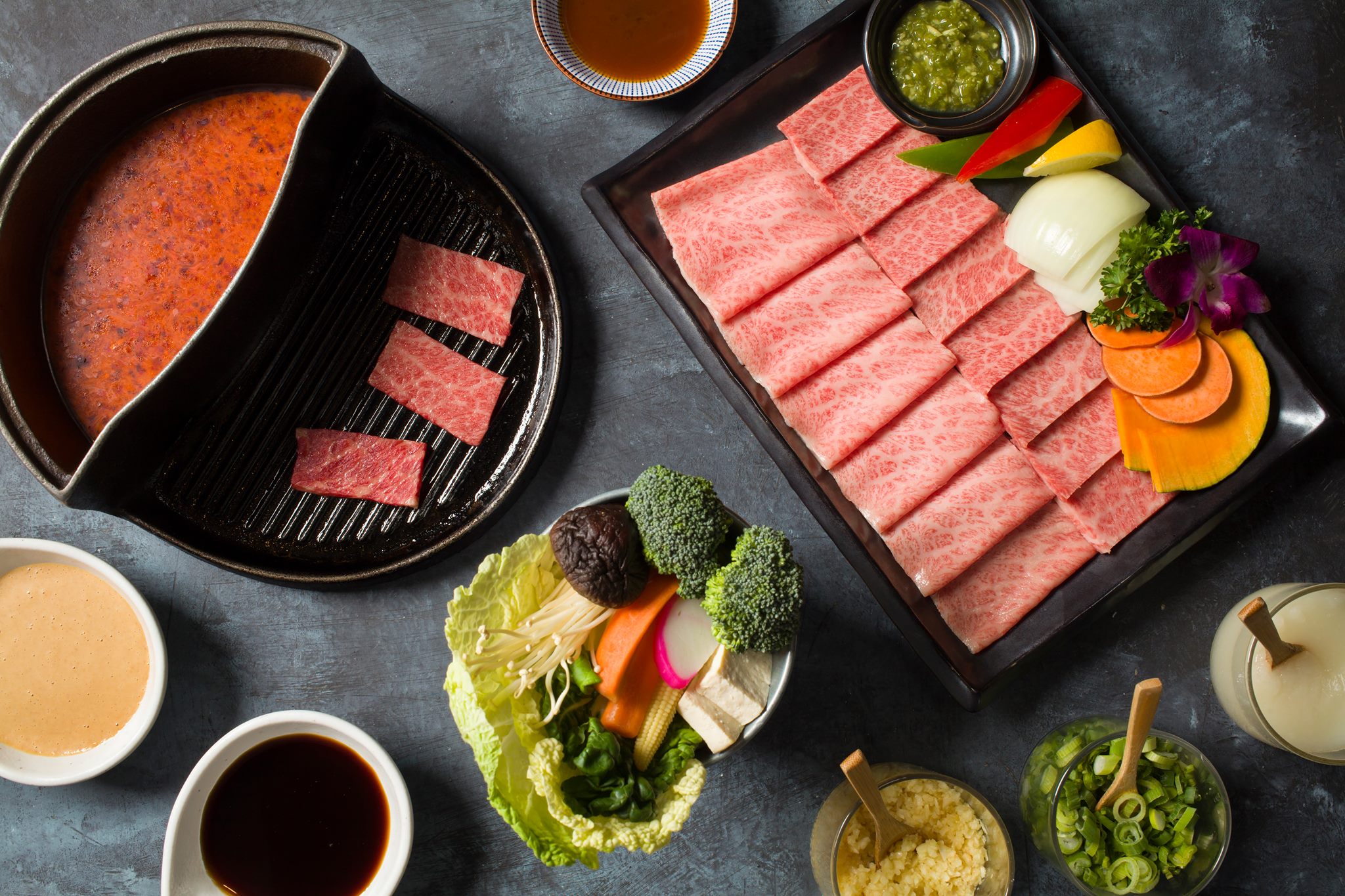 Halves Boiling Pot + Grill - 個人火烤兩吃鍋物 | Foothill Ranch CA