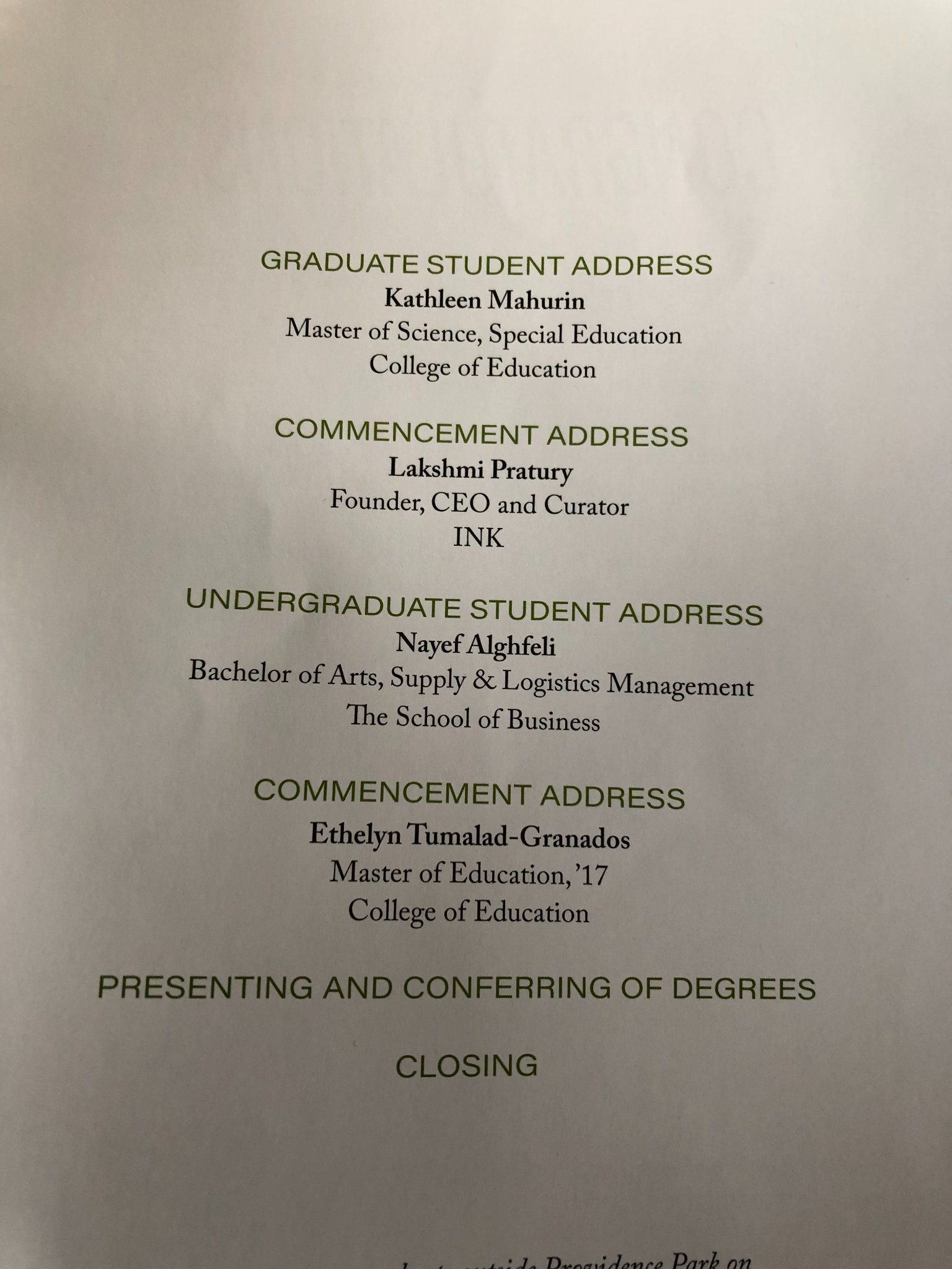 A sweet day with our graduates! Way to go, Kathleen for leading at ...