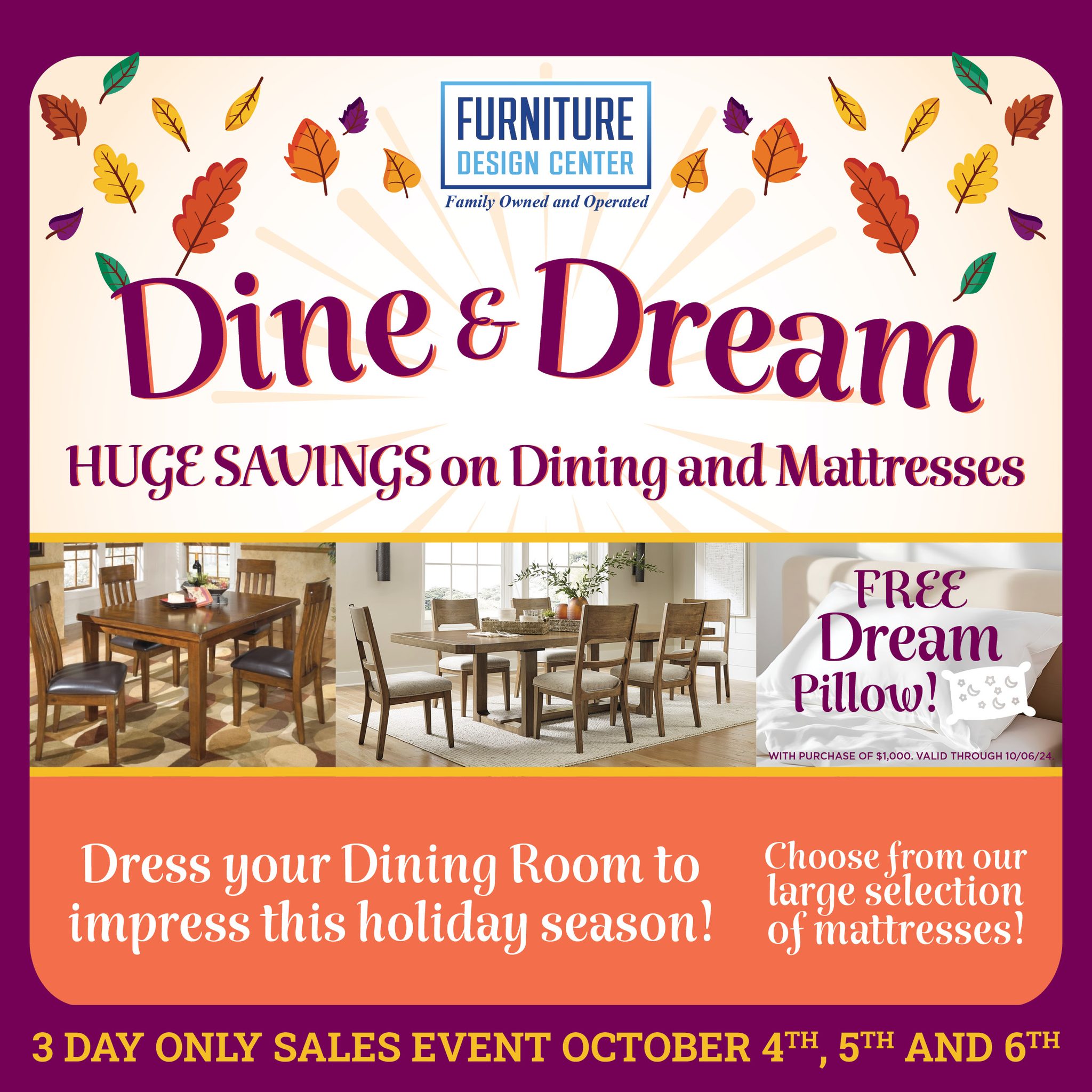 Furniture Design Center - SCV - 🌟 Dine & Dream Big Savings Alert! 🌟 As ...
