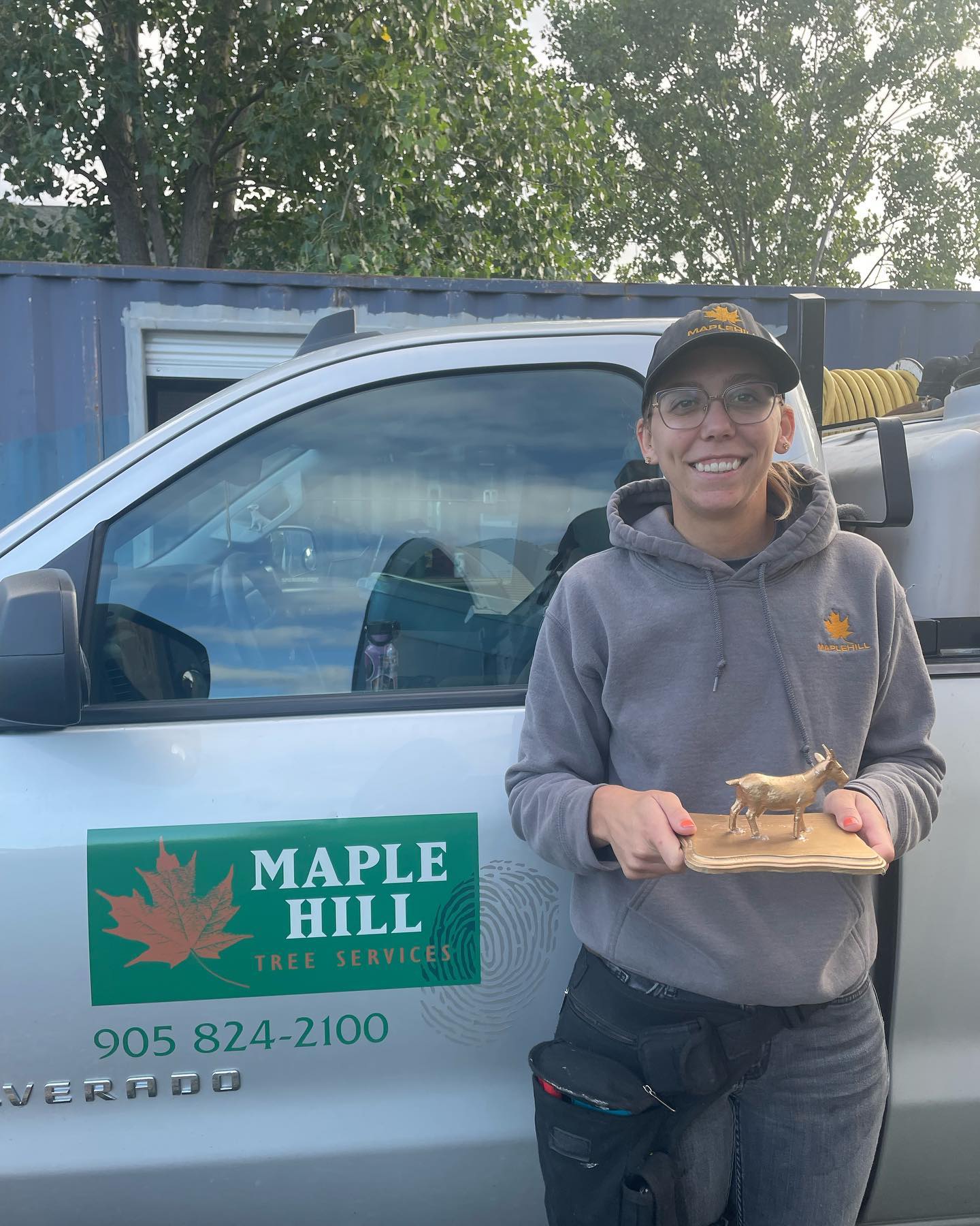 Congratulations to Crystal... - Maple Hill Tree Services