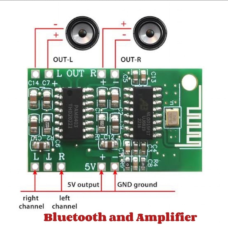 Goo Gadget - CA-8469 5V bluetooth module 5.0BT digital... | Facebook