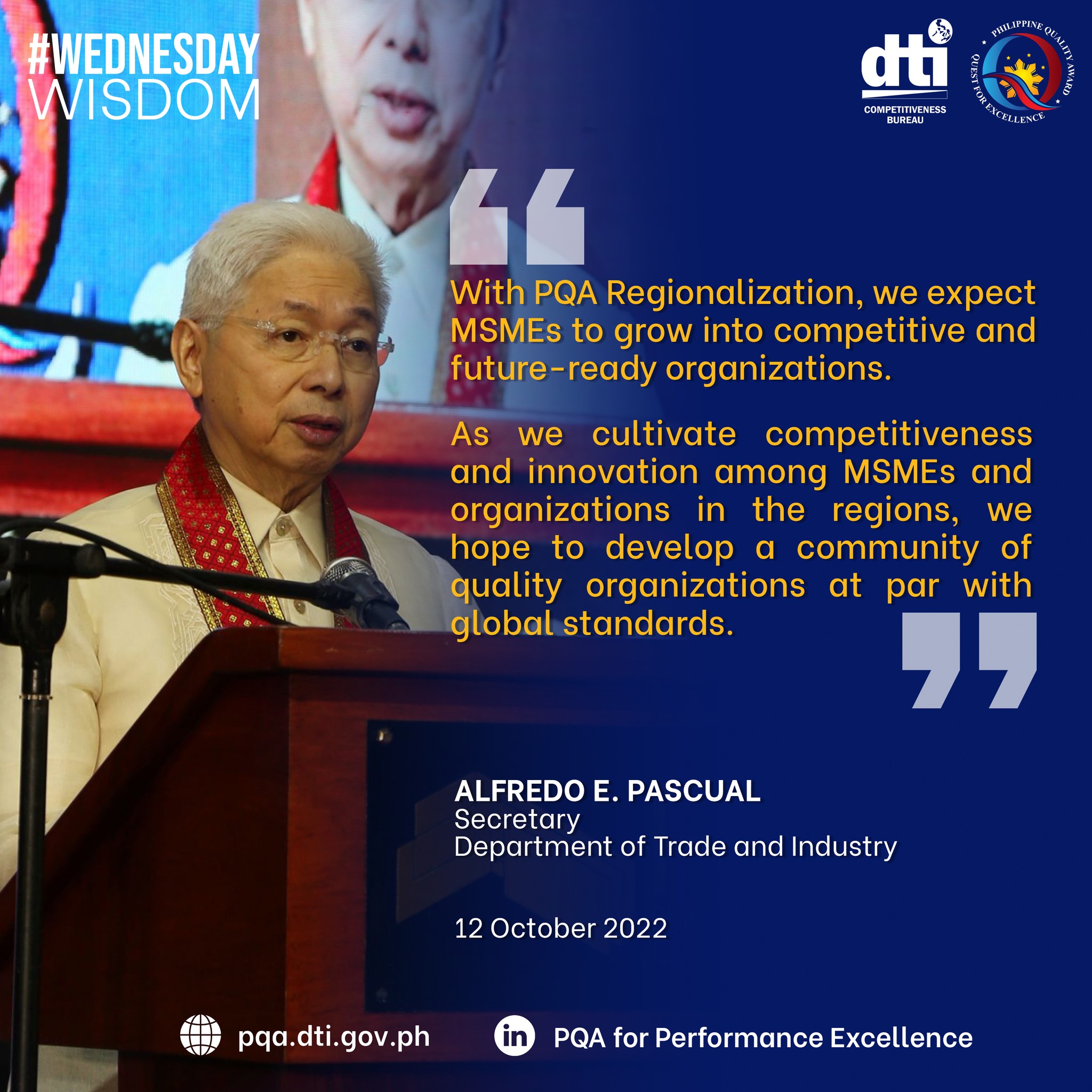 The PQA... - Philippine Quality Award (PQA) Program