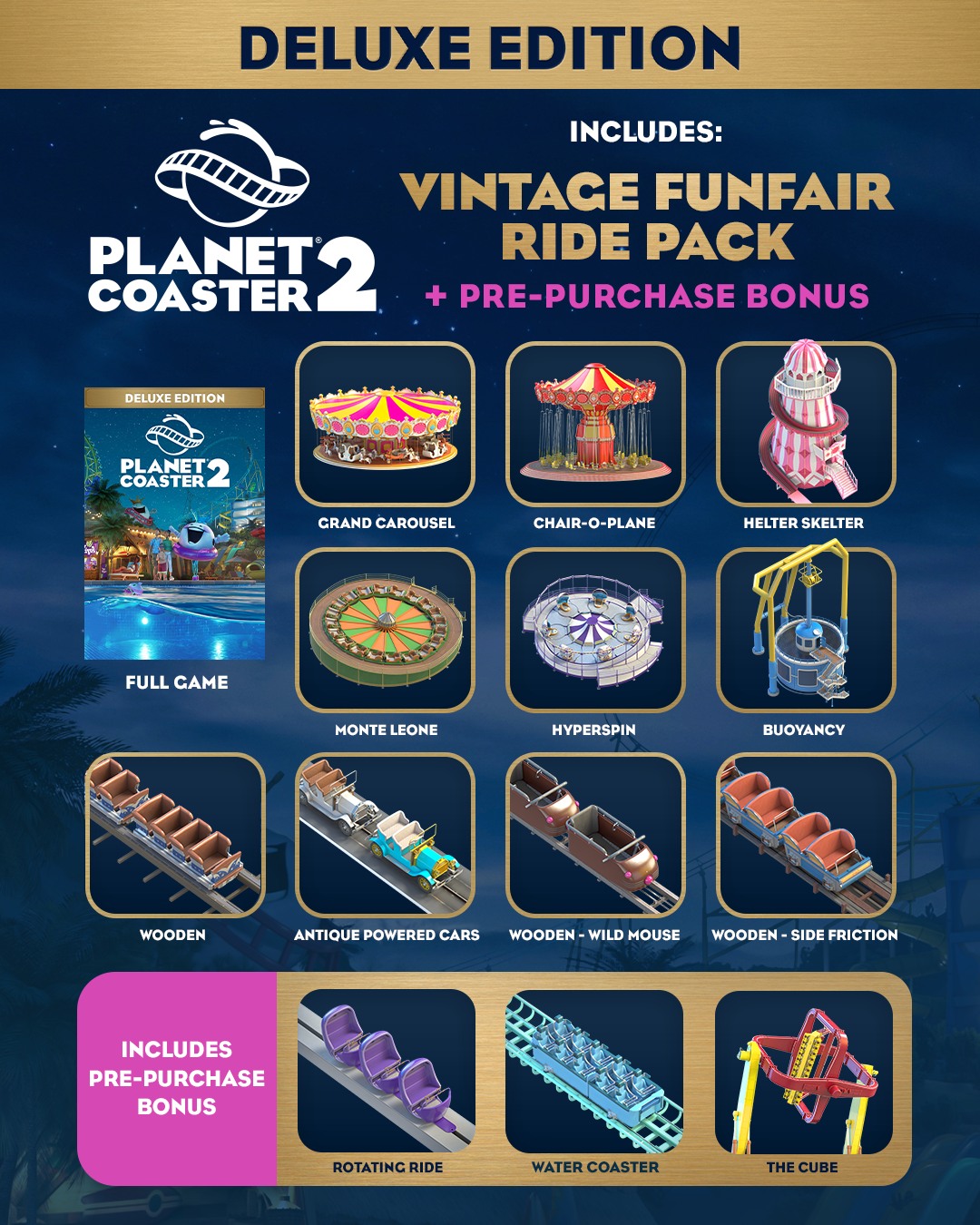 Planet Coaster - More rides? MORE RIDES! Pre-purchase the... | Facebook