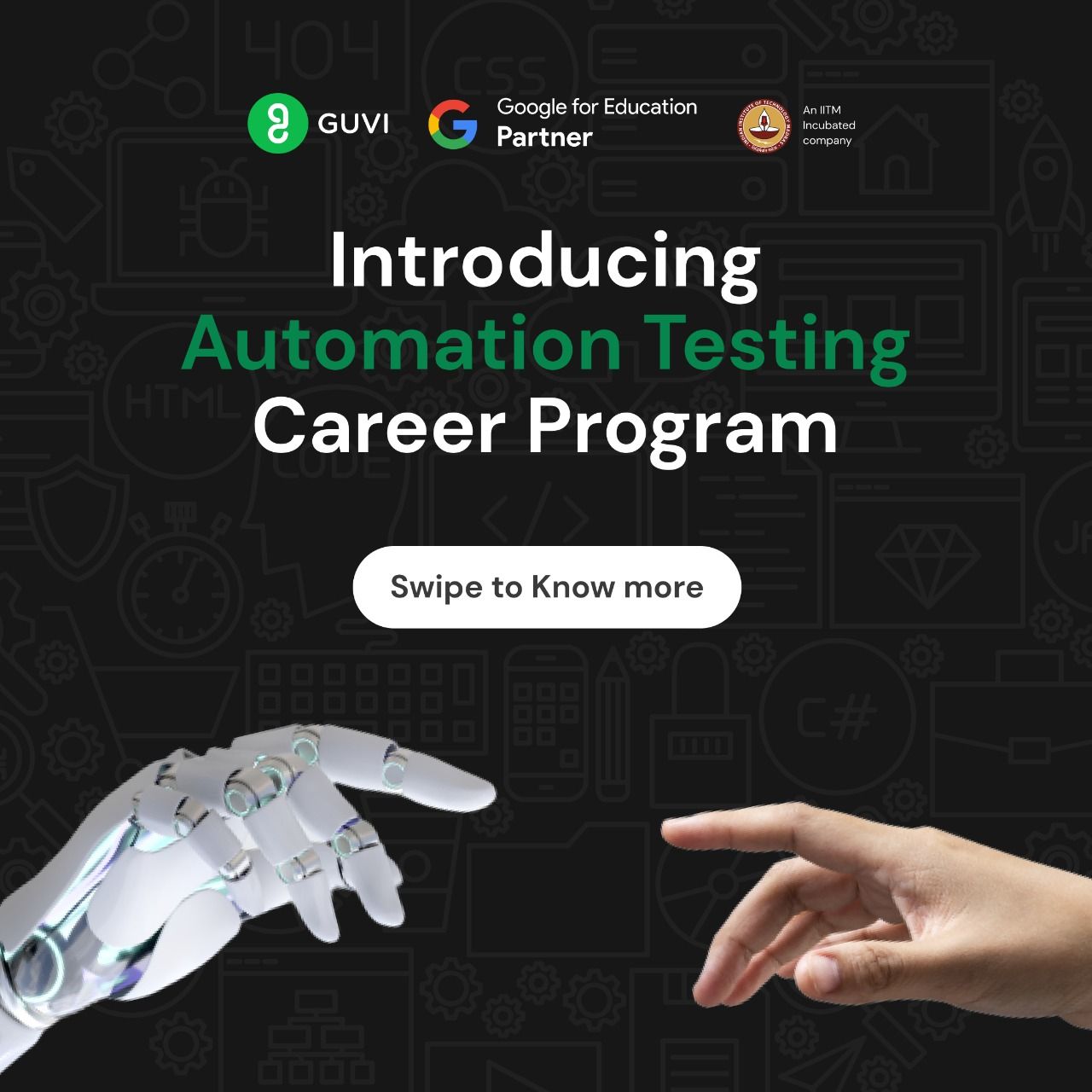 GUVI - Introducing Automation Testing Career Program. Get...