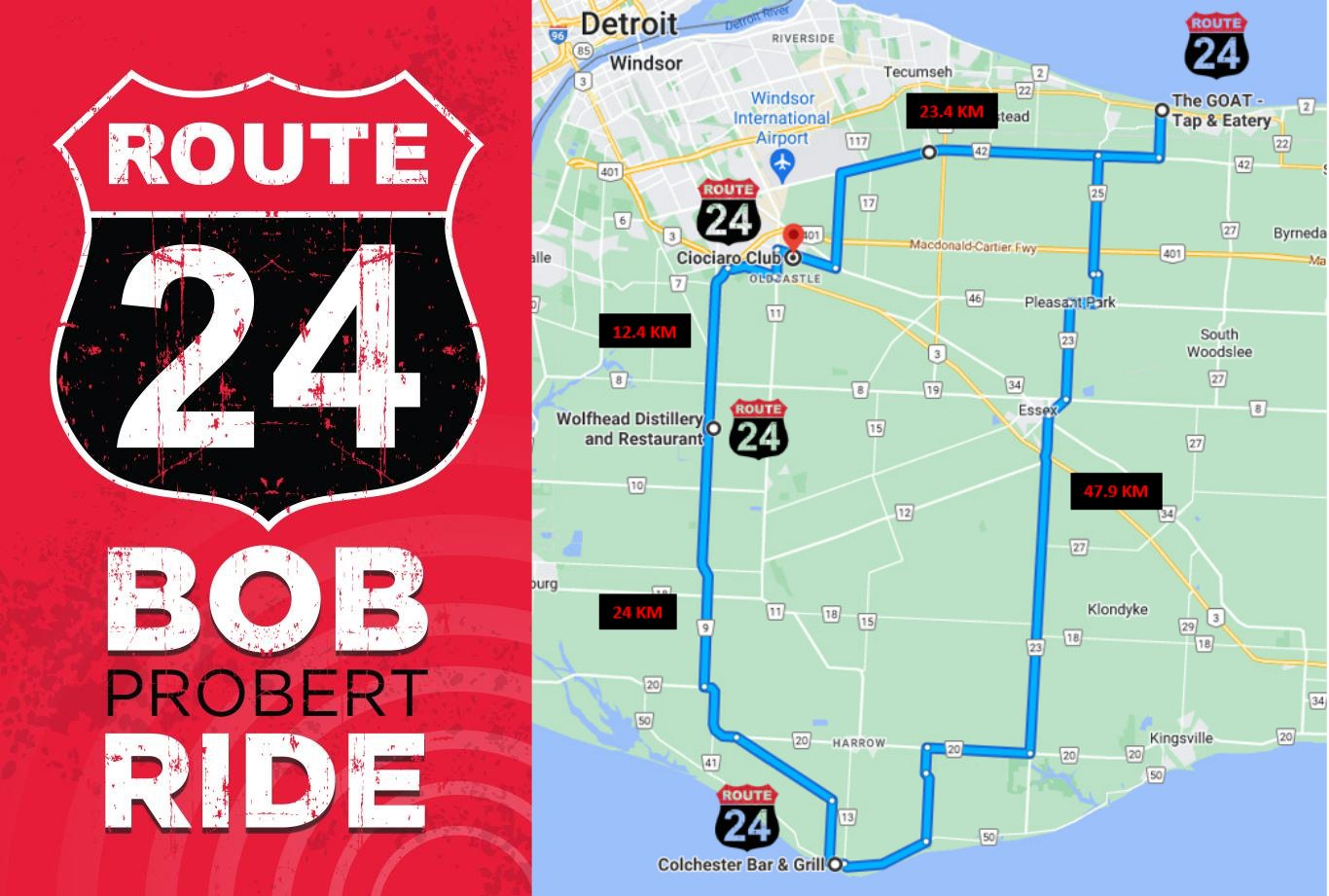 📍 The Official Road Map is out!📍 Join... - Bob Probert Ride