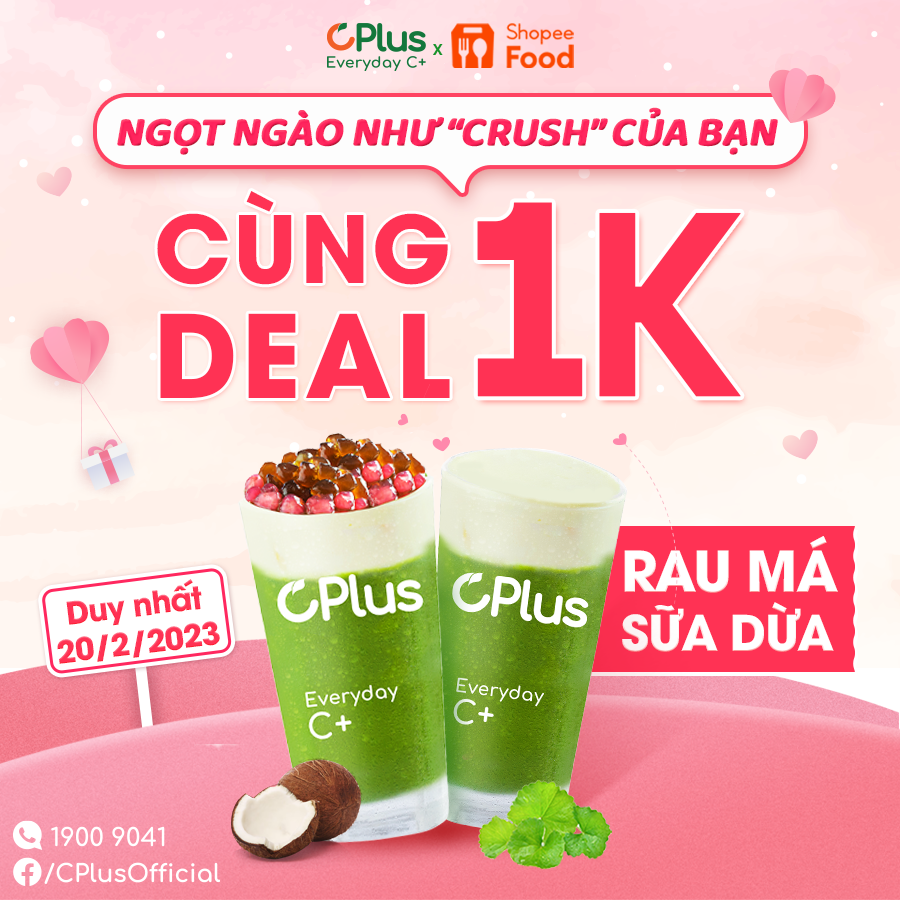 CPlus - 💕DEAL 1K NGỌT NGÀO NHƯ 