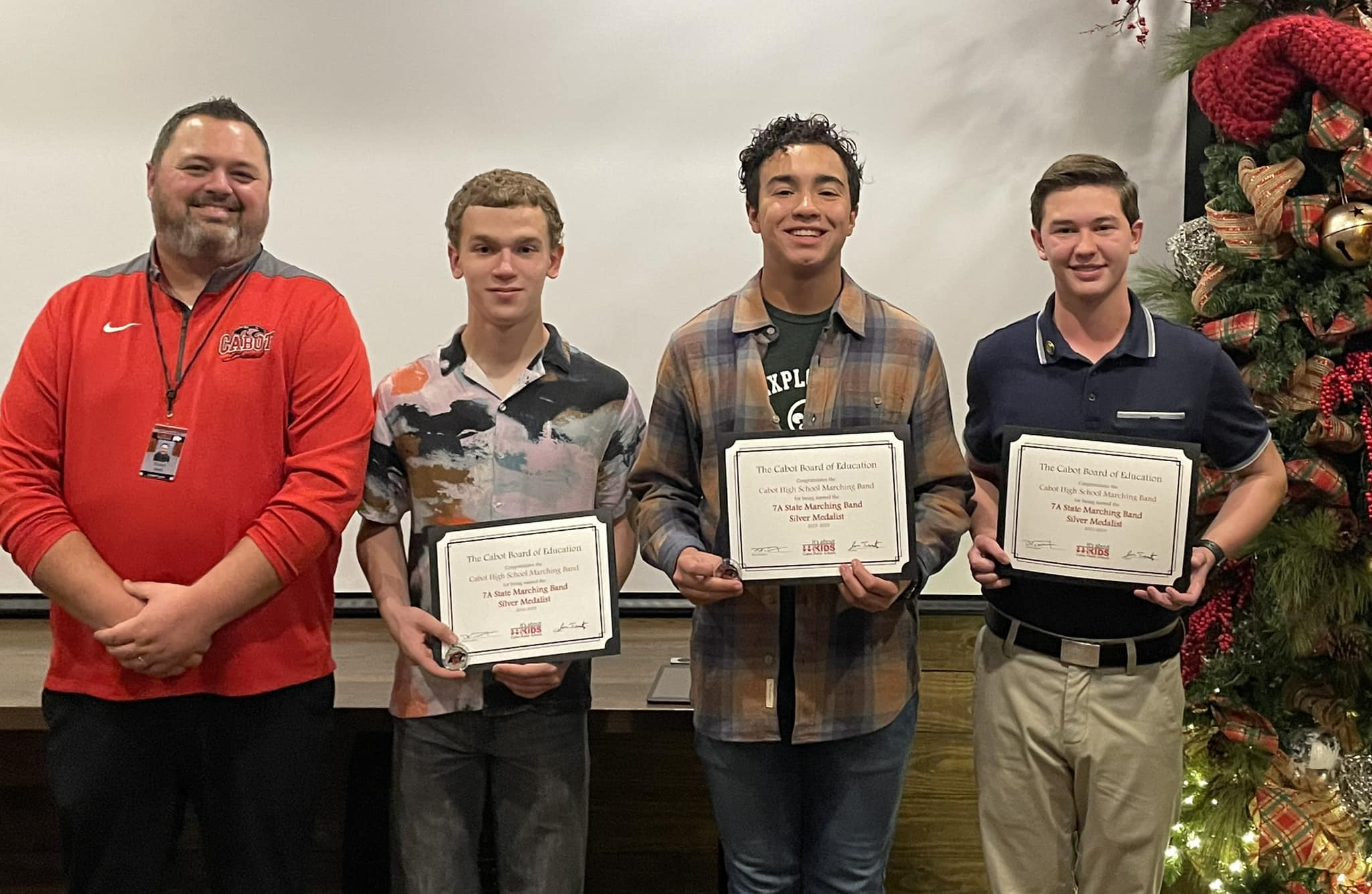 Cabot - Our Cabot High School Band Director Rusty Hart and several band ...