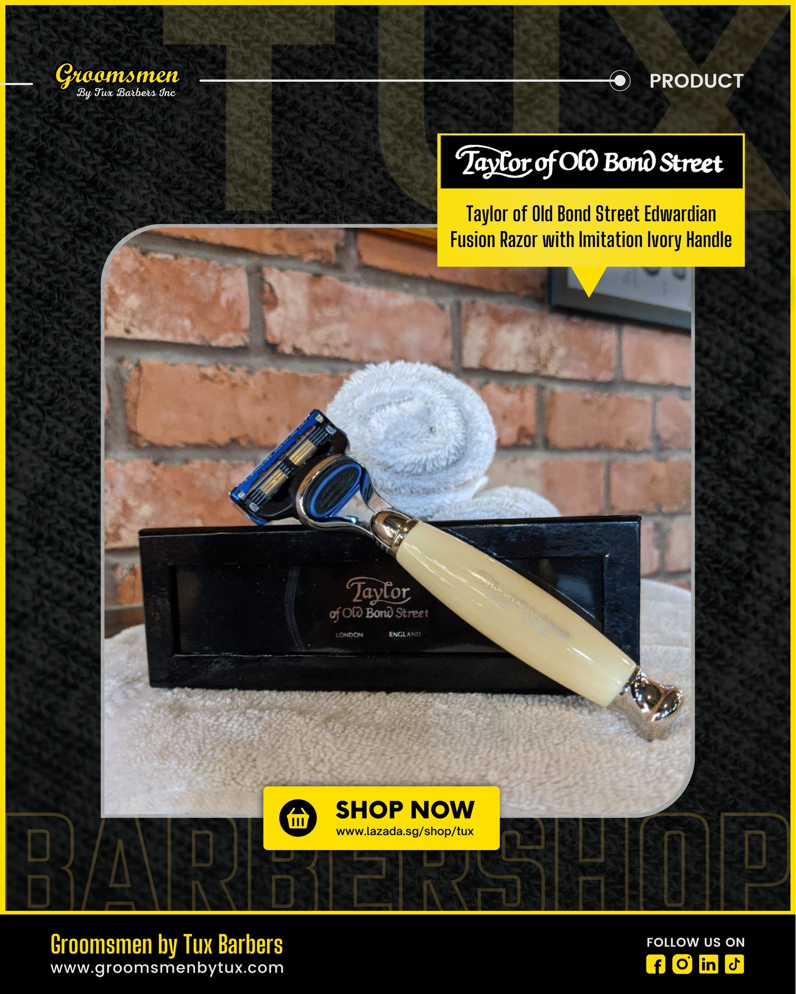 Groomsmen - 𝐓𝐚𝐲𝐥𝐨𝐫 𝐨𝐟 𝐎𝐥𝐝 𝐁𝐨𝐧𝐝 𝐒𝐭𝐫𝐞𝐞𝐭 𝐄𝐝𝐰𝐚𝐫𝐝𝐢𝐚𝐧 𝐅𝐮𝐬𝐢𝐨𝐧 𝐑𝐚𝐳𝐨𝐫 𝐰𝐢𝐭𝐡 ...