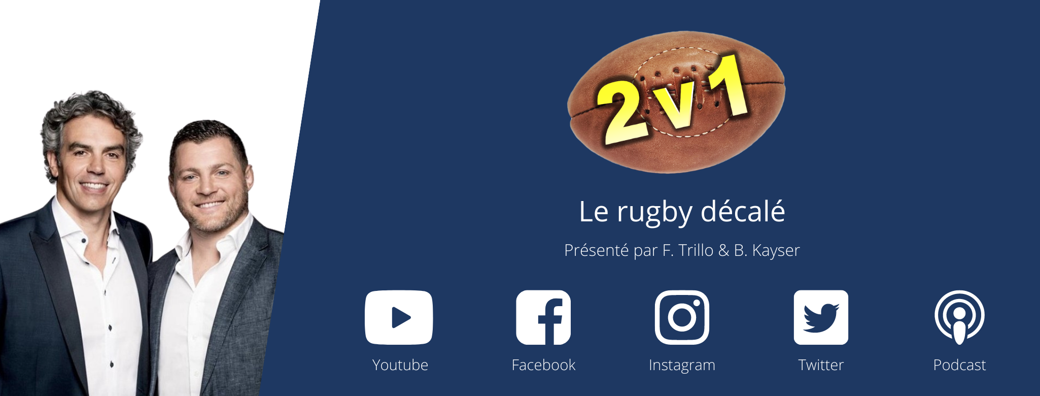 2v1 TV - Le Rugby Décalé