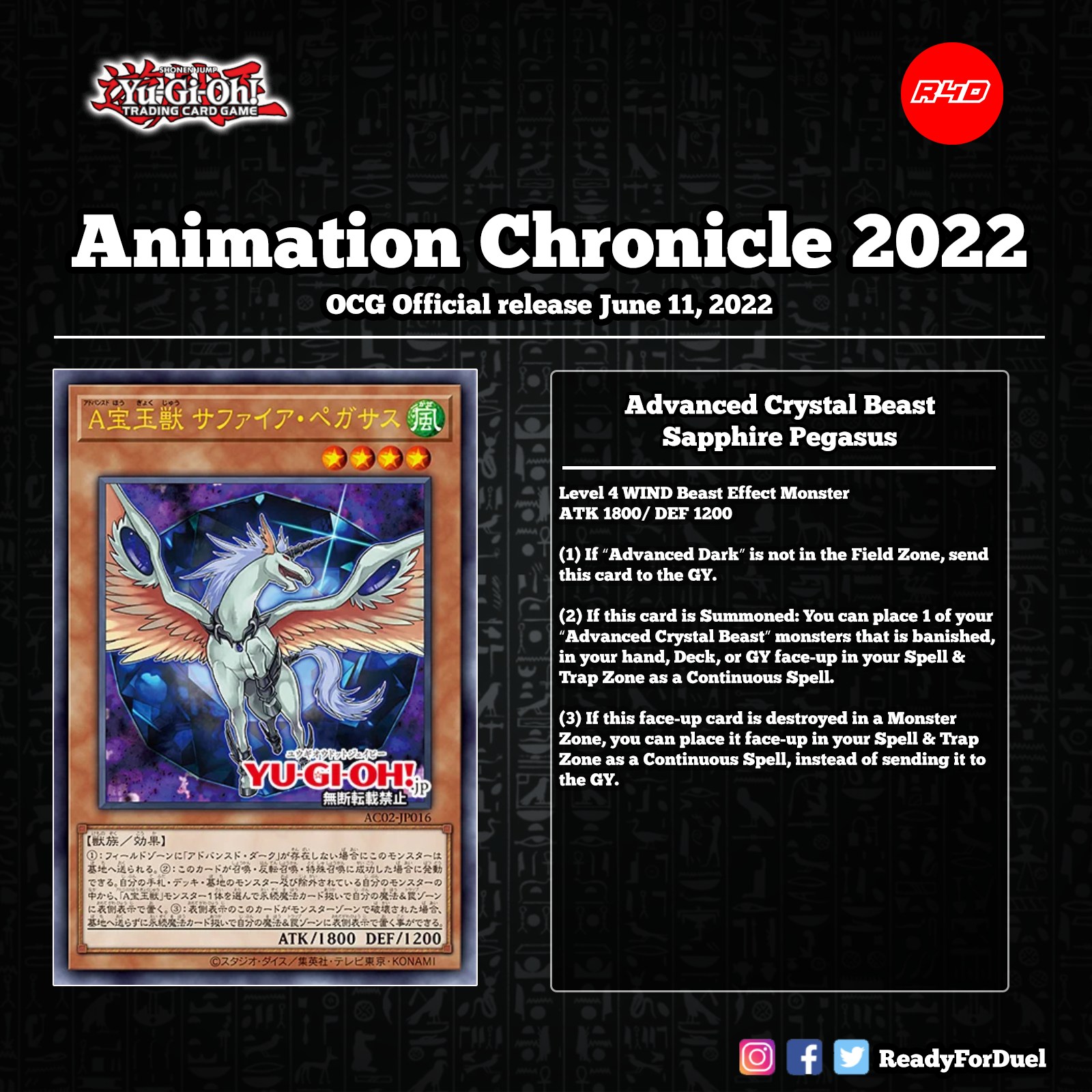 Animation Chronicle 2022 #遊戯王 #OCG #TCG #YGO #YuGiOh #유희왕