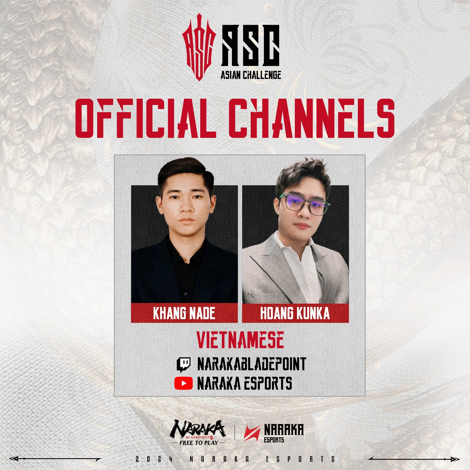 NARAKA Esports - 📣 2024 Asian Challenge | BROADCAST... | Facebook