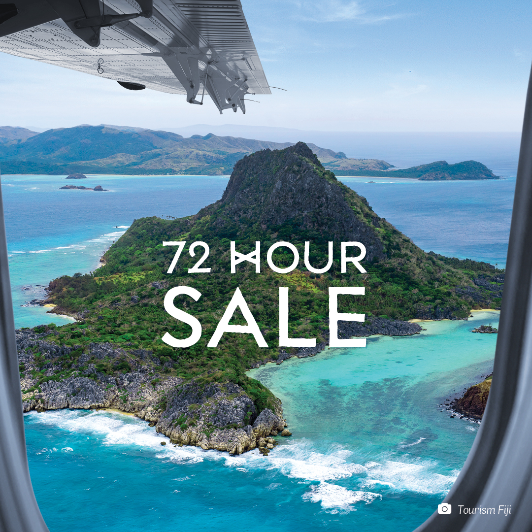 Fiji Airways - NOW ON👉Fiji Link 72 Hour Sale! Book now at...