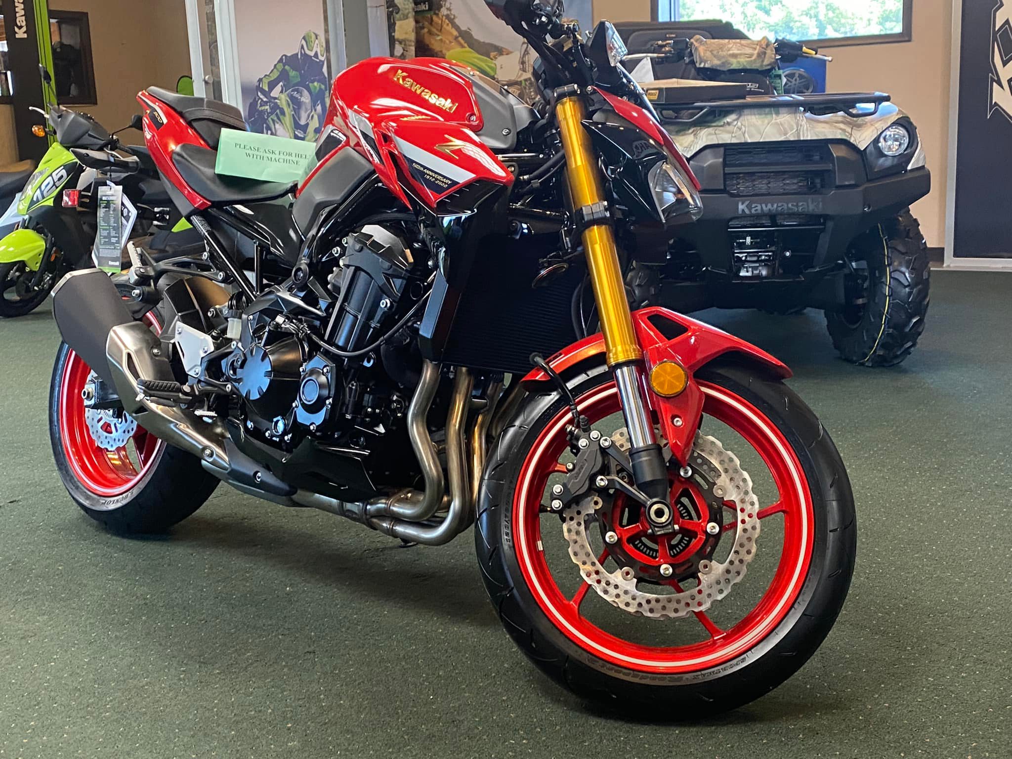 My 2022 KAWASAKI Z900RS 