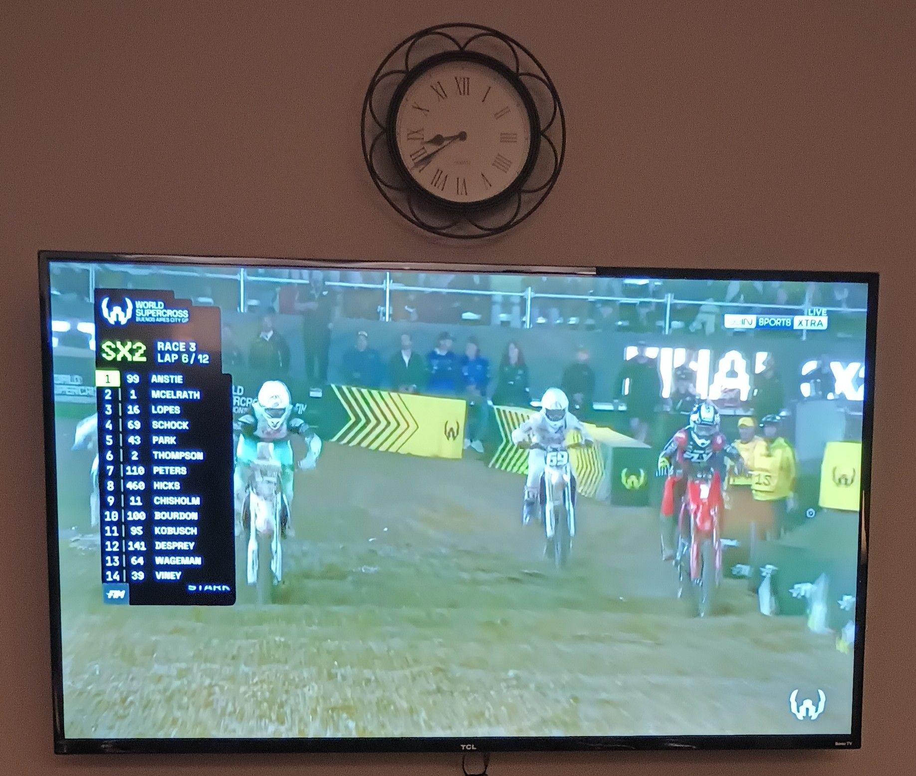 Great SX Racing tonight in Buenos Aires 😁🛵