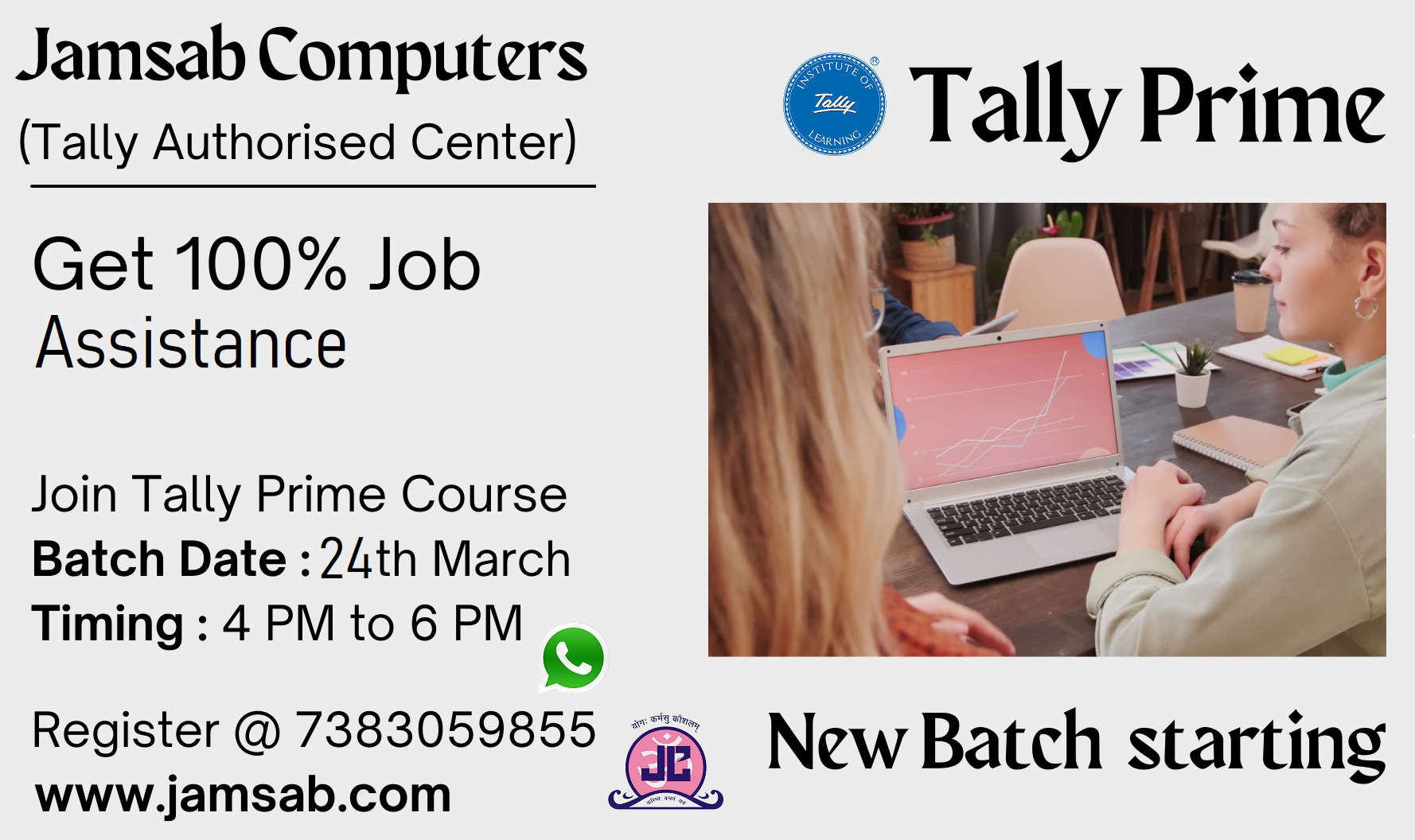 Get 100% #Job assistance for... - Jamsab Computers Pvt Ltd | Facebook
