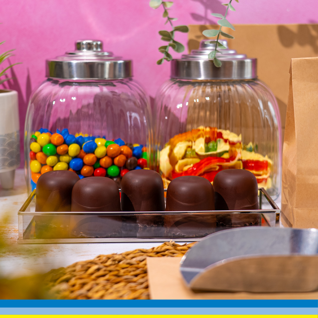 Wer wollte nicht schon immer mal eine eigene Candy Bar zu Hause haben? 😍 Vorratsgläser ab 1,00€