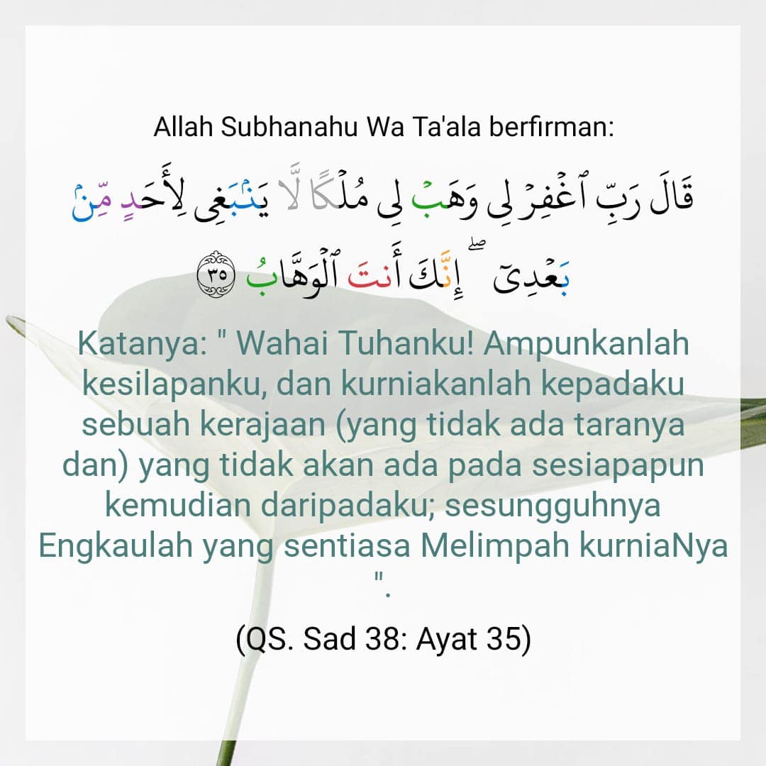 Doa... - Info Sedekah, Derma, Wakaf dan Infaq di Malaysia