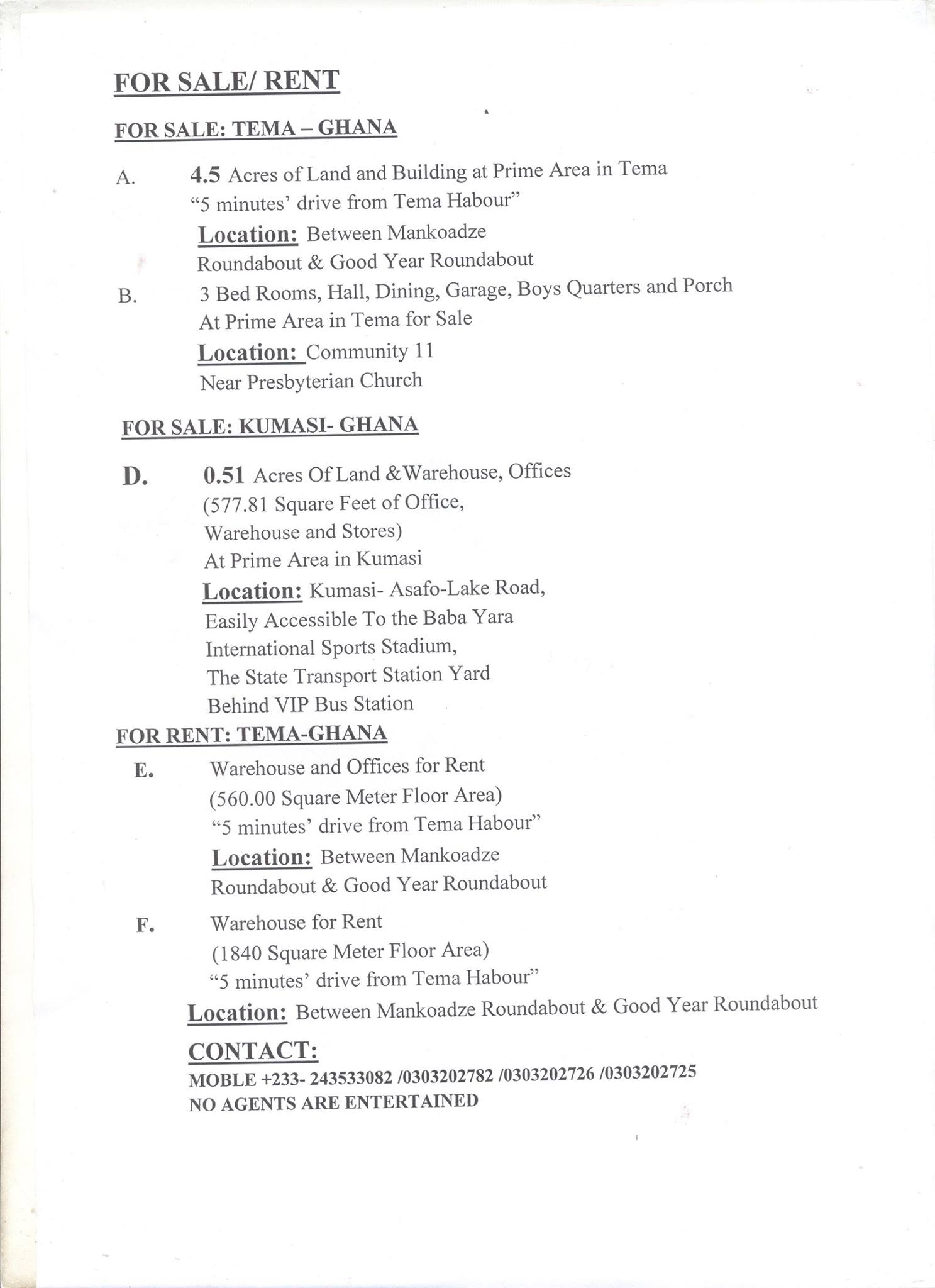 Ghana Aluminium Products LTD