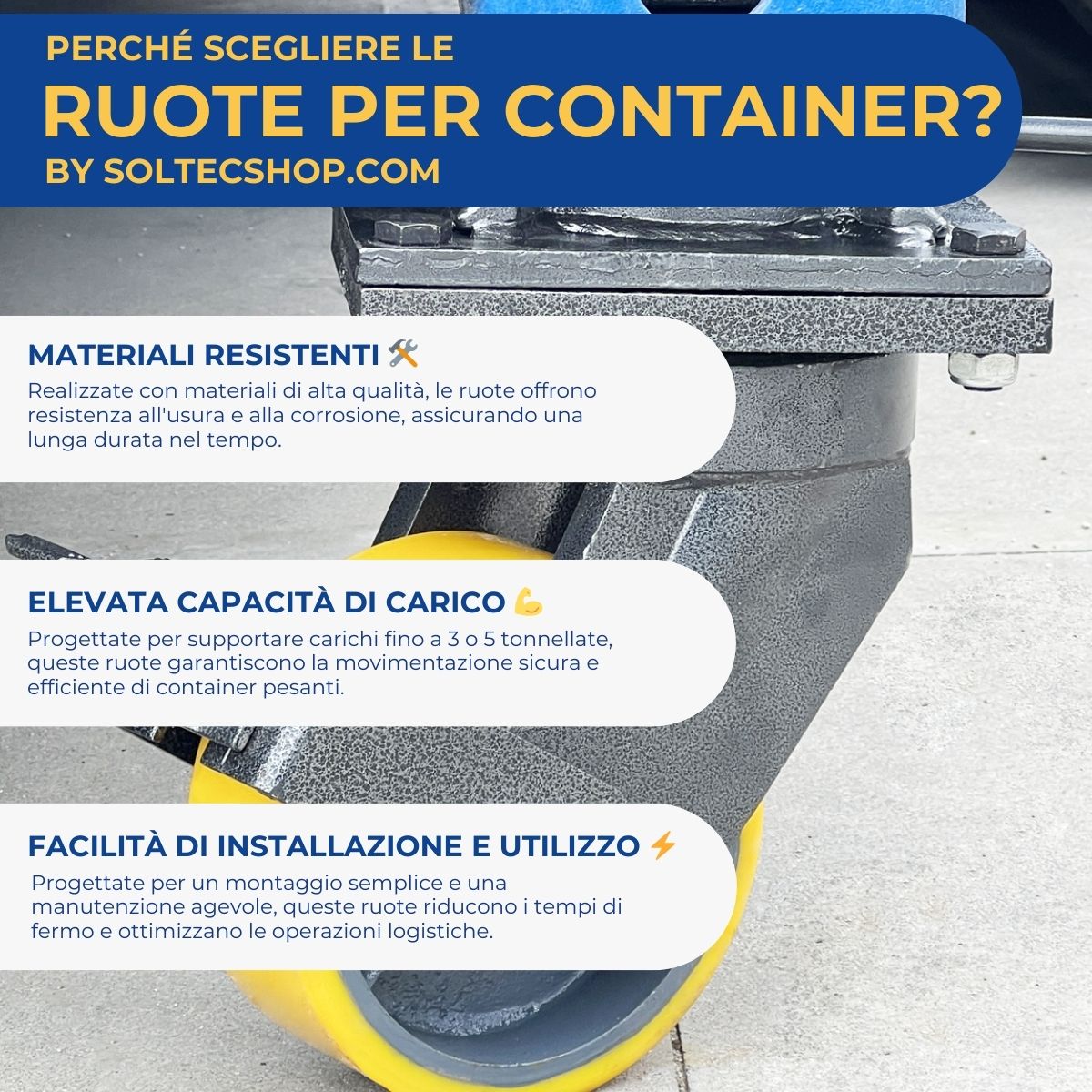 4 Ruote In Metallo Non Frenate Per Binario &ndash; Diametro 10 Cm, Per Carrelli E Abbigliamento