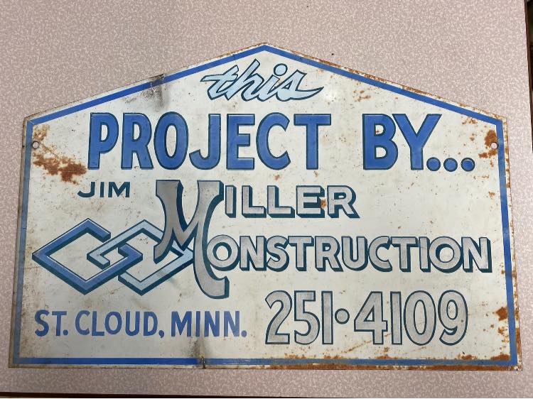 ❤️ m.n.1972さま❤️ What year is this Minnesota metal construction sign from?