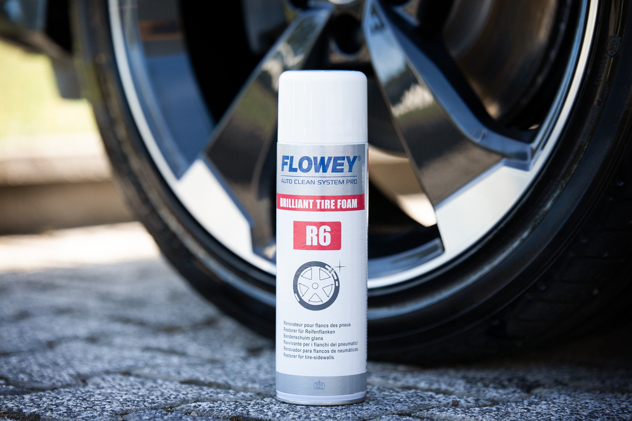 Flowey - R6 BRILLIANT TIRE FOAM Restorer for...