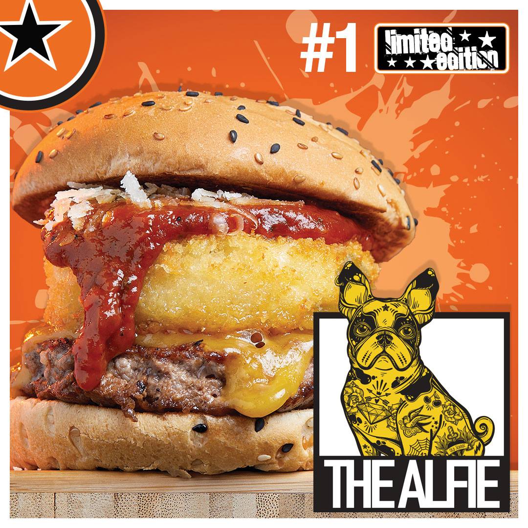 RocoMamas - Introducing the Alfie. A mac ‘n cheese puck...