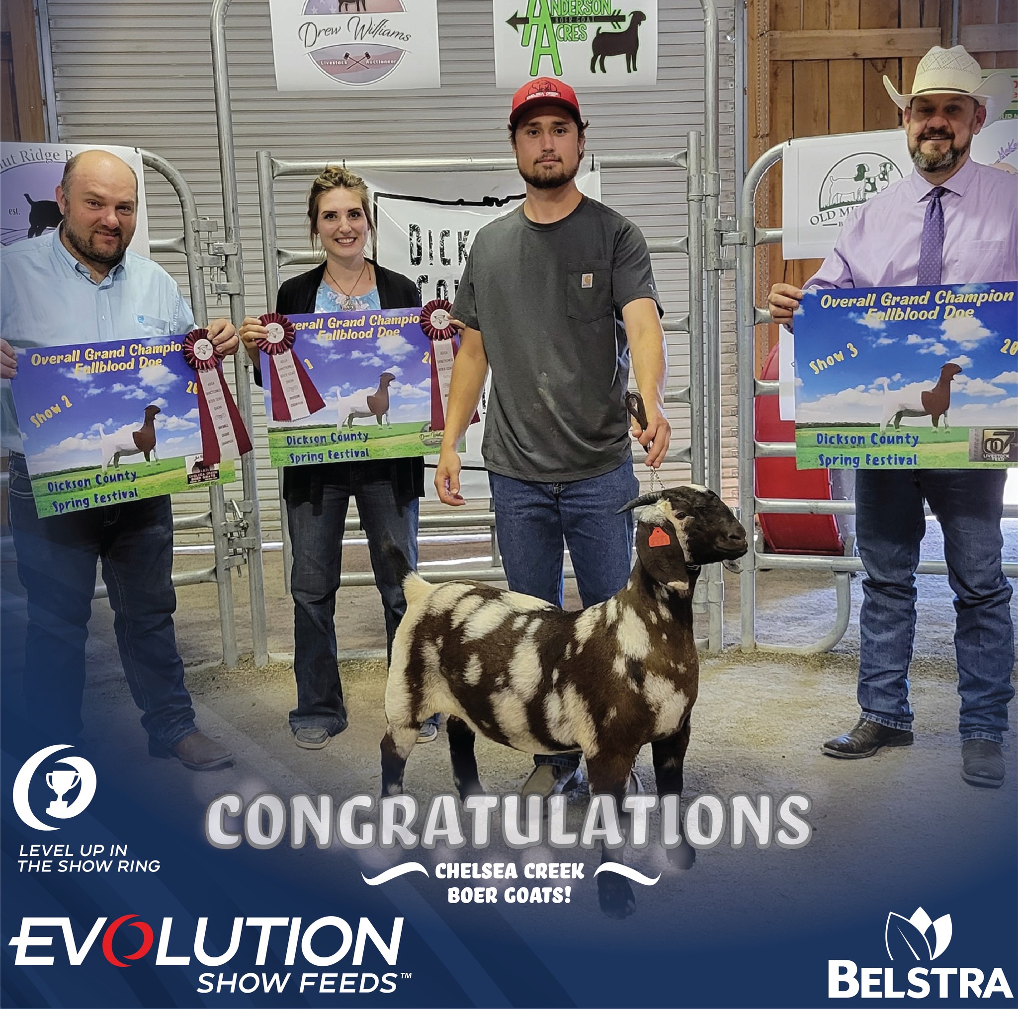 Belstra - Congratulations to Chelsea Creek Boer Goats!...