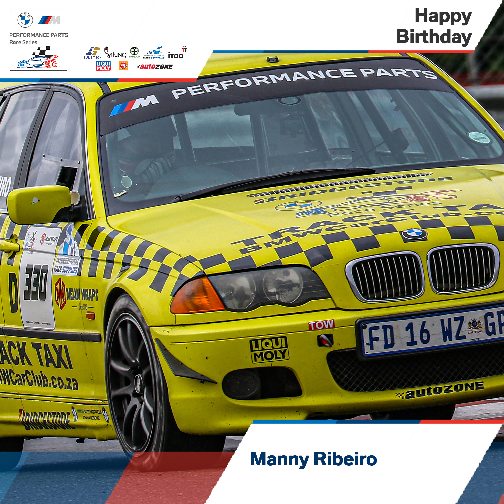 Happy birthday Manny Ribeiro We... - BMW Car Club Gauteng | Facebook