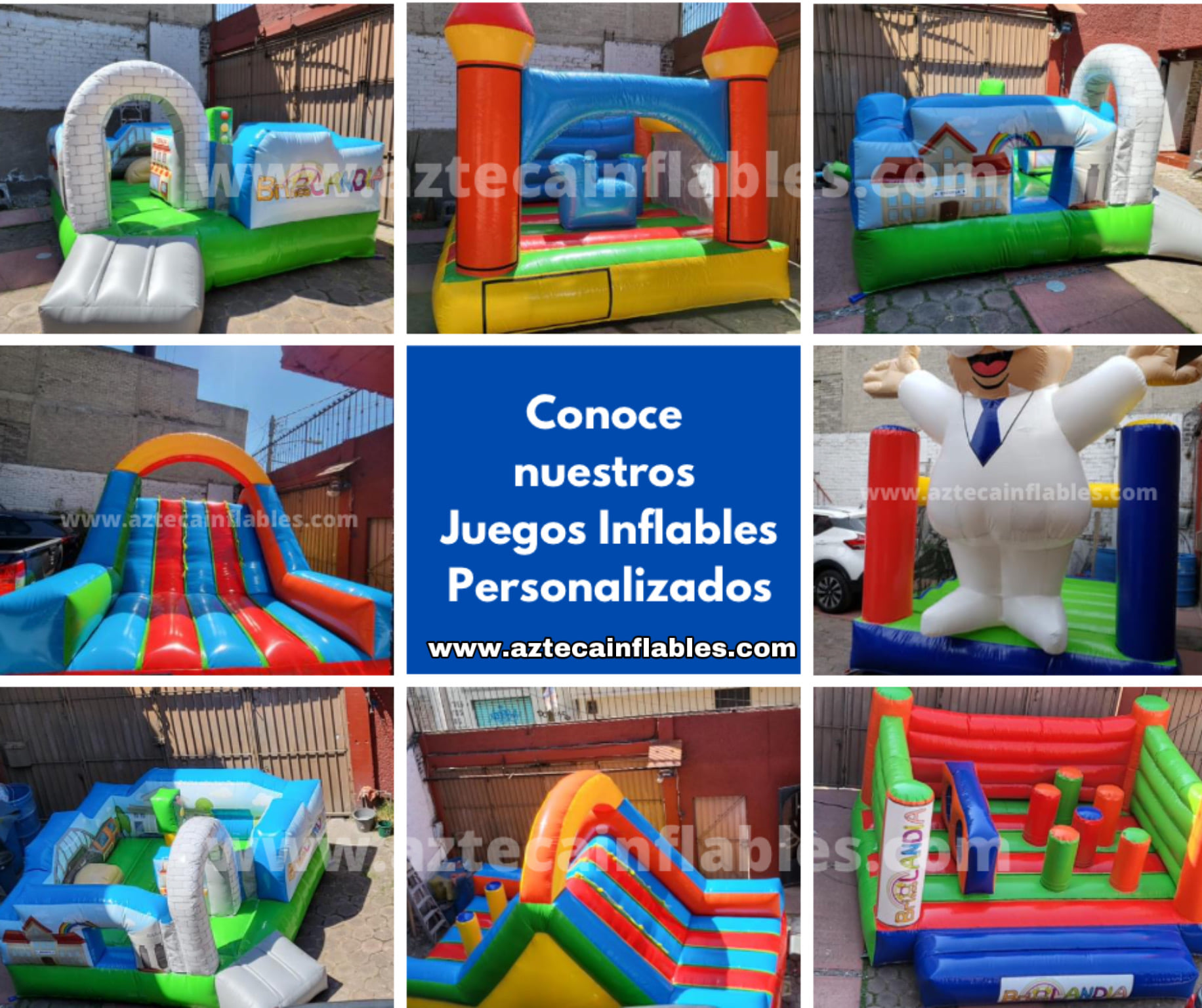 Azteca Inflables - Conoce nuestra variedad de #JuegosInflables 🥳🎉🤡🤸🤹🤩🥳 ...