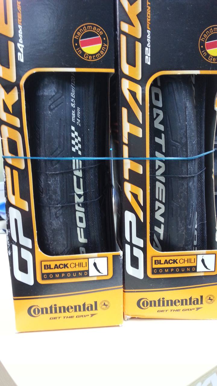 Cycle - Continental Grand Prix 馬牌GP Attack II & Force II 前後共