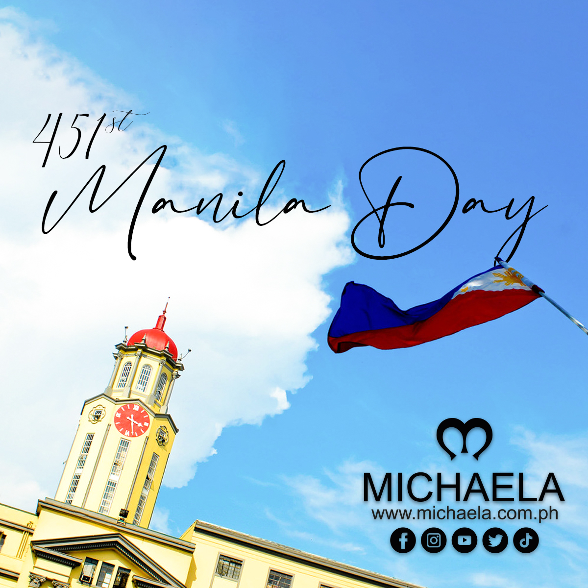MICHAELA - Celebrating the day of the Capital City of the Philippines ...