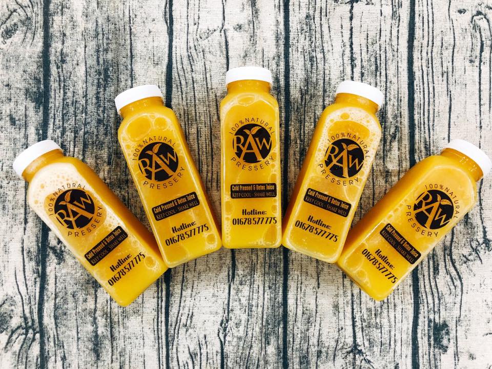 RAW - COLD Pressed & Detox Juice | Hue